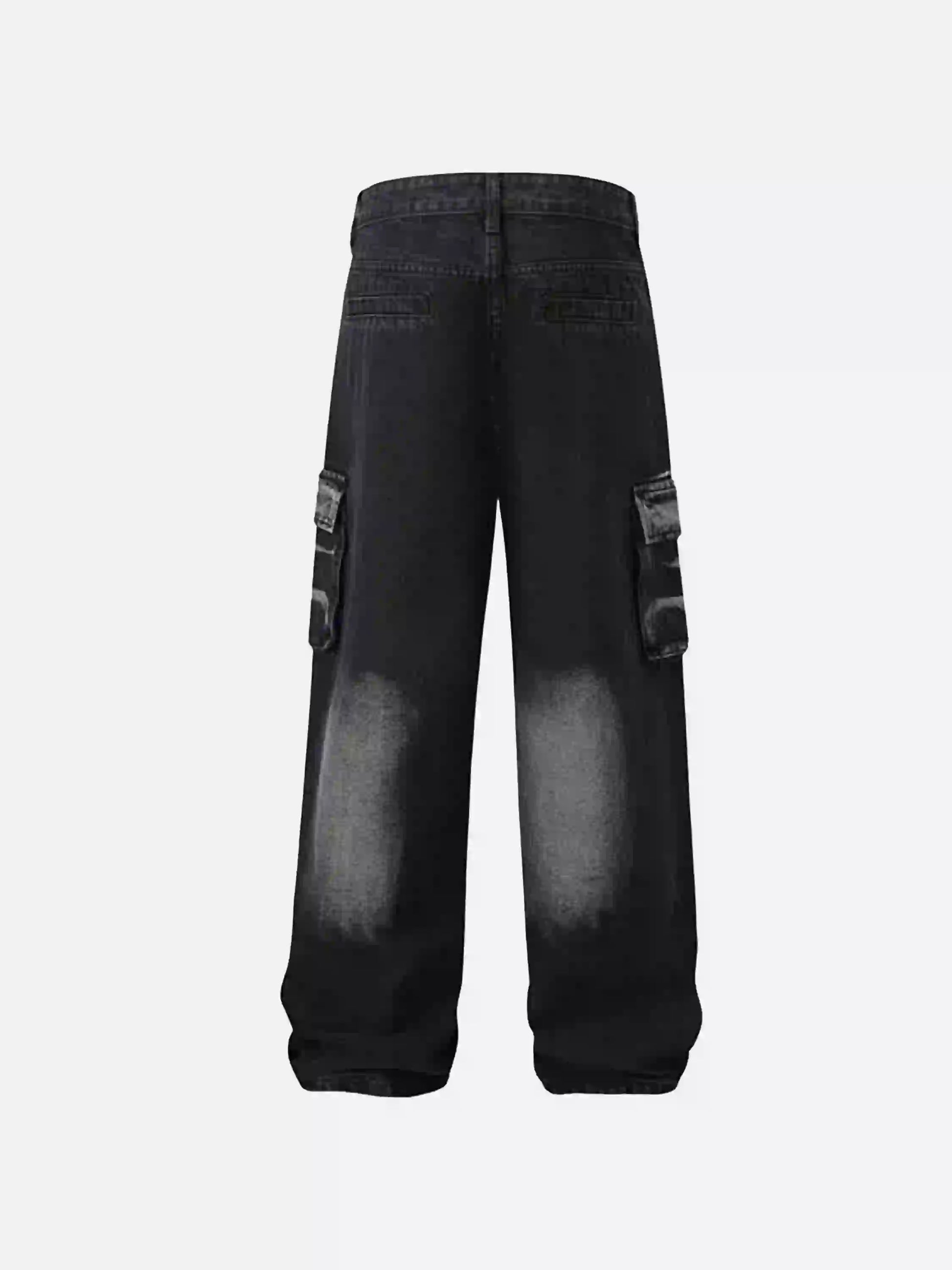 Disguisen Water Ripple Multi-pocket Cargo Jeans