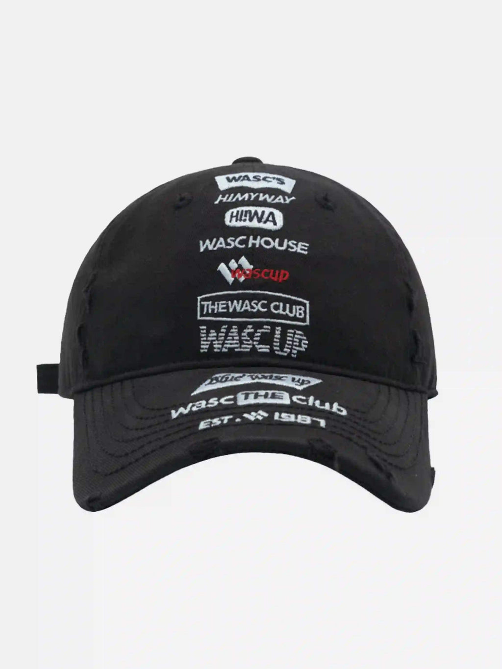 Disguisen American Retro Hole Embroidered Cap