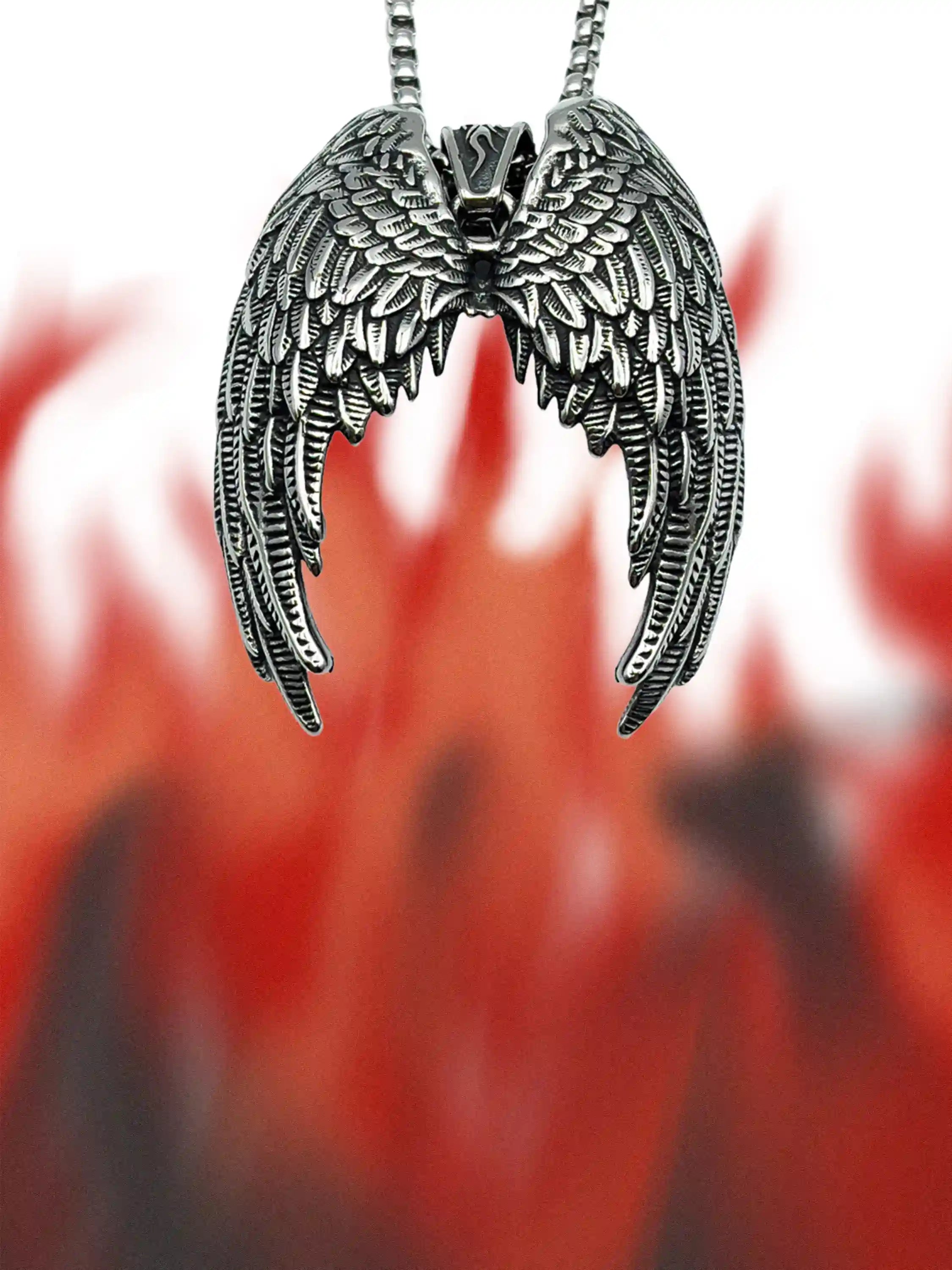 Angel Wings Pendant Necklace