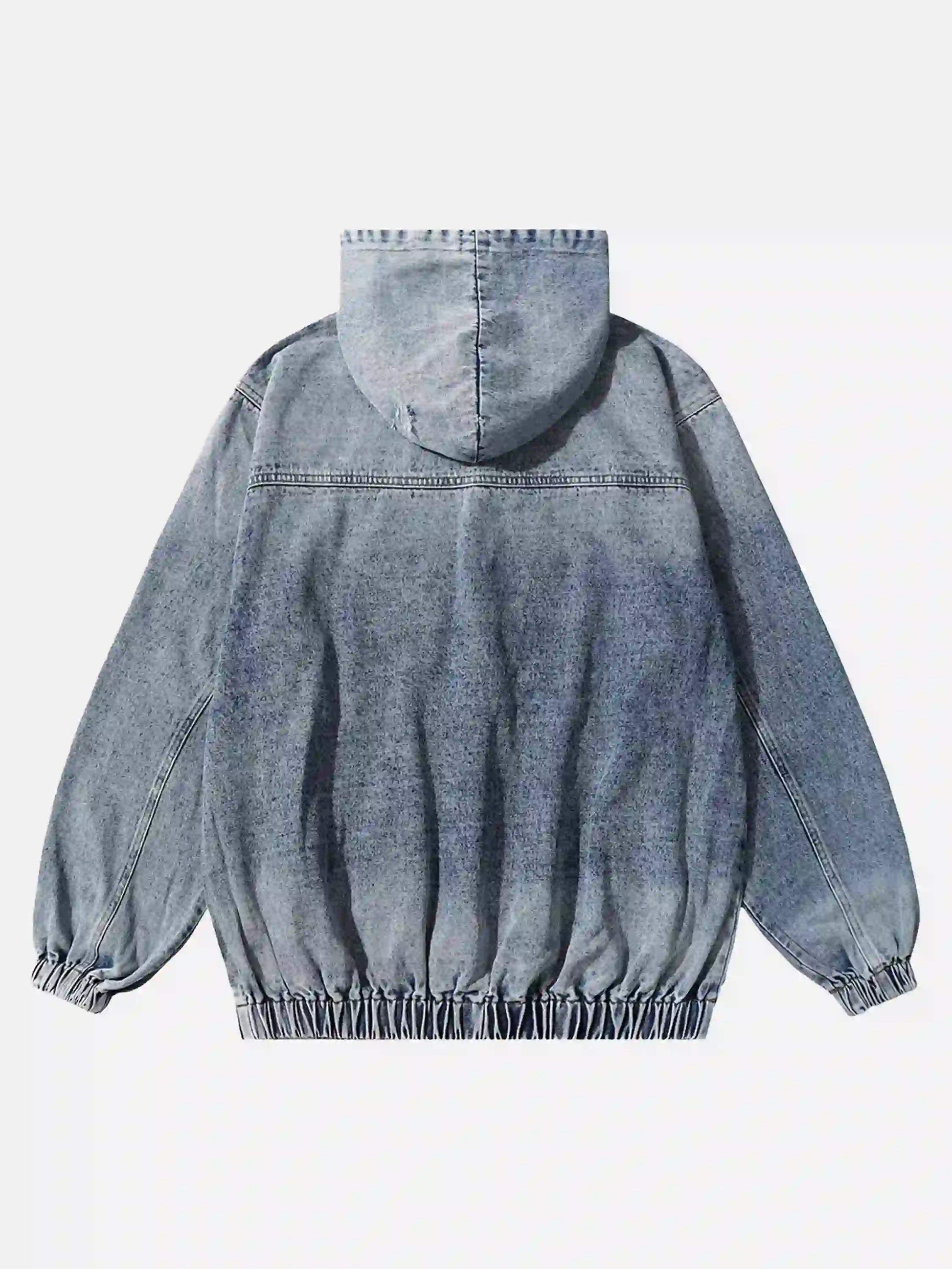Disguisen American Street Gradient Denim Hoodies