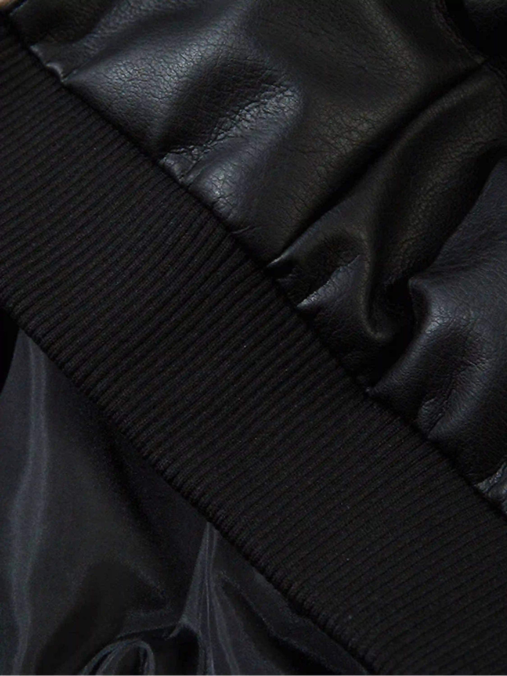 Retro Patchwork Motorcycle Jacket