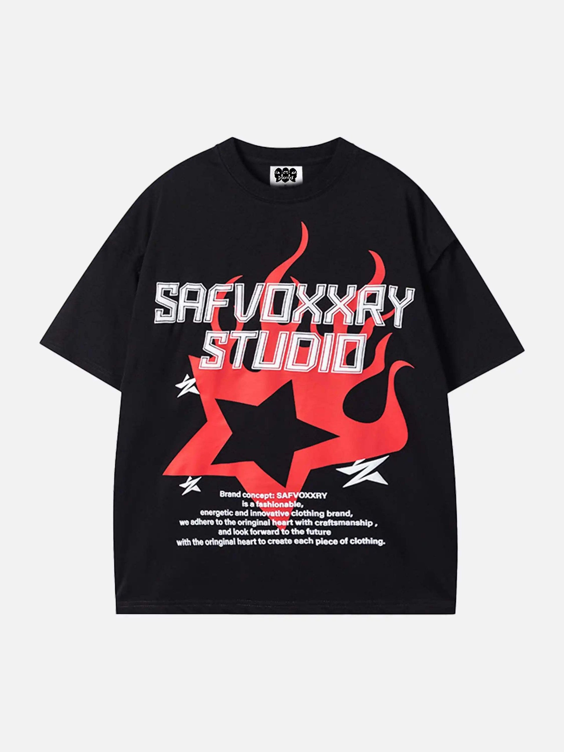 Disguisen High Street Letter Print T-Shirt