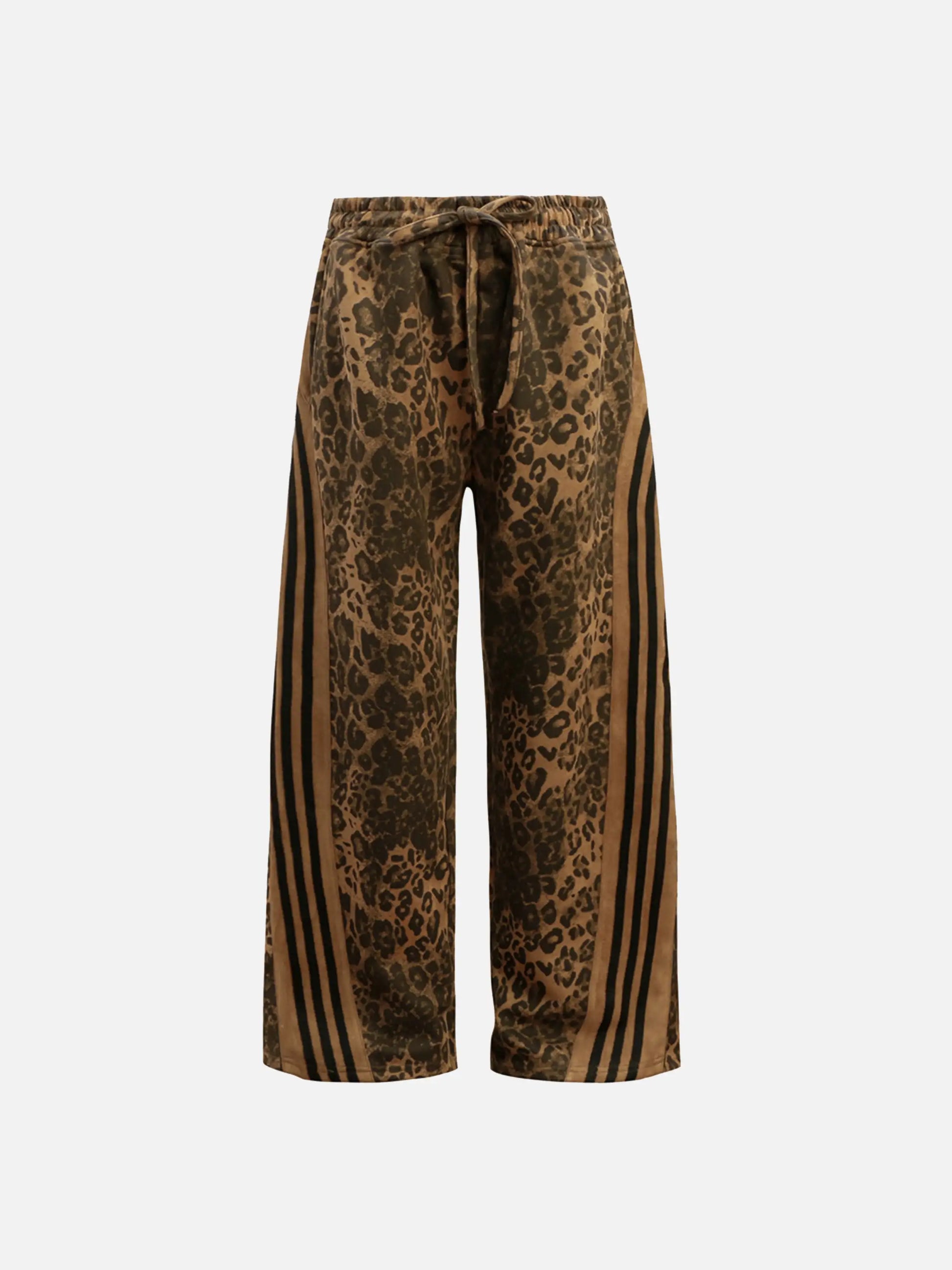 Leopard Stripe Sweatpants
