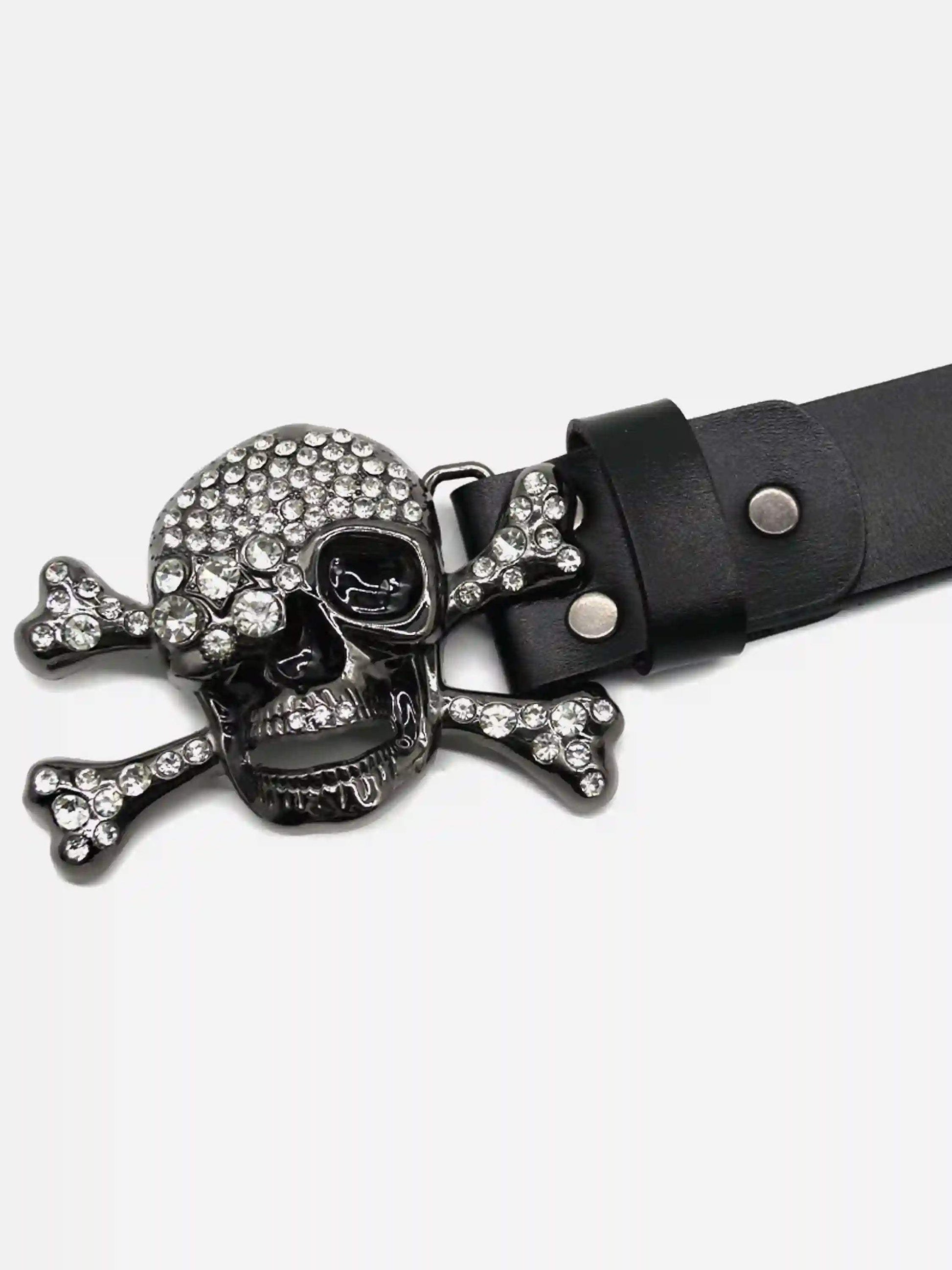 Disguisen Diamond Punk Skull Belt