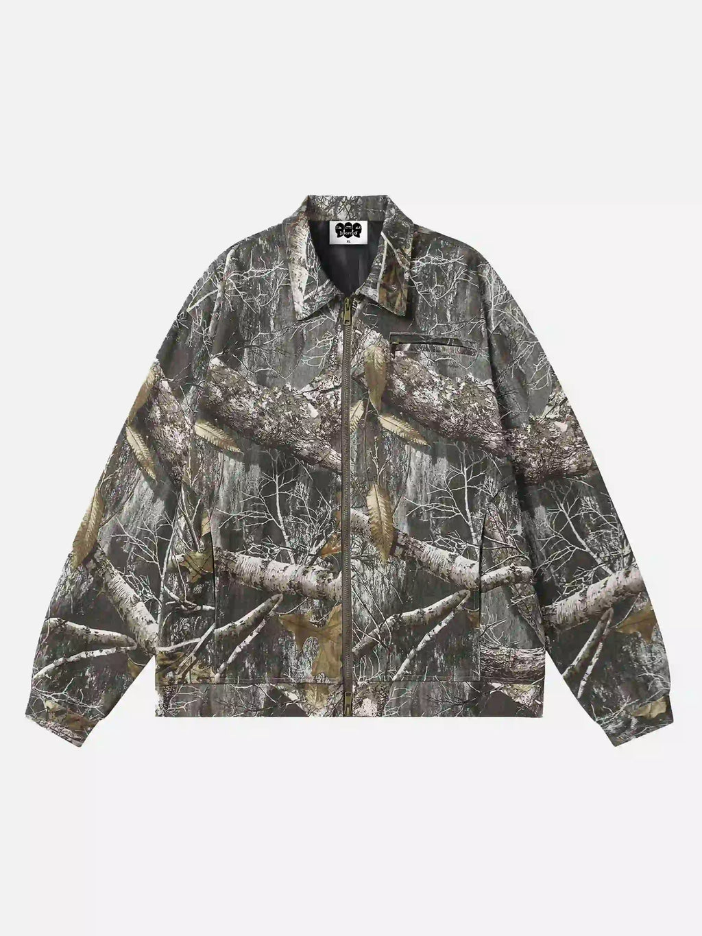 Disguisen American Retro Tree Branch Camouflage Jacket