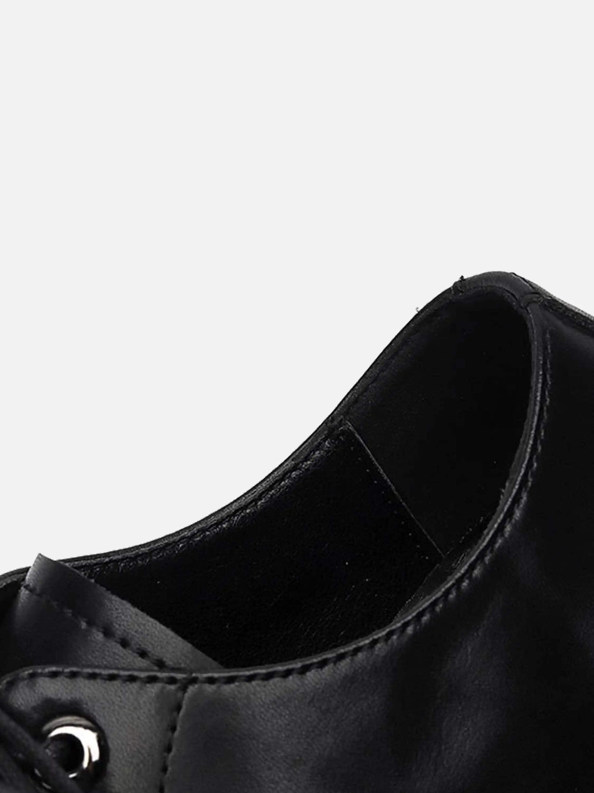 Disguisen Unique Silver Flame Derby Shoes