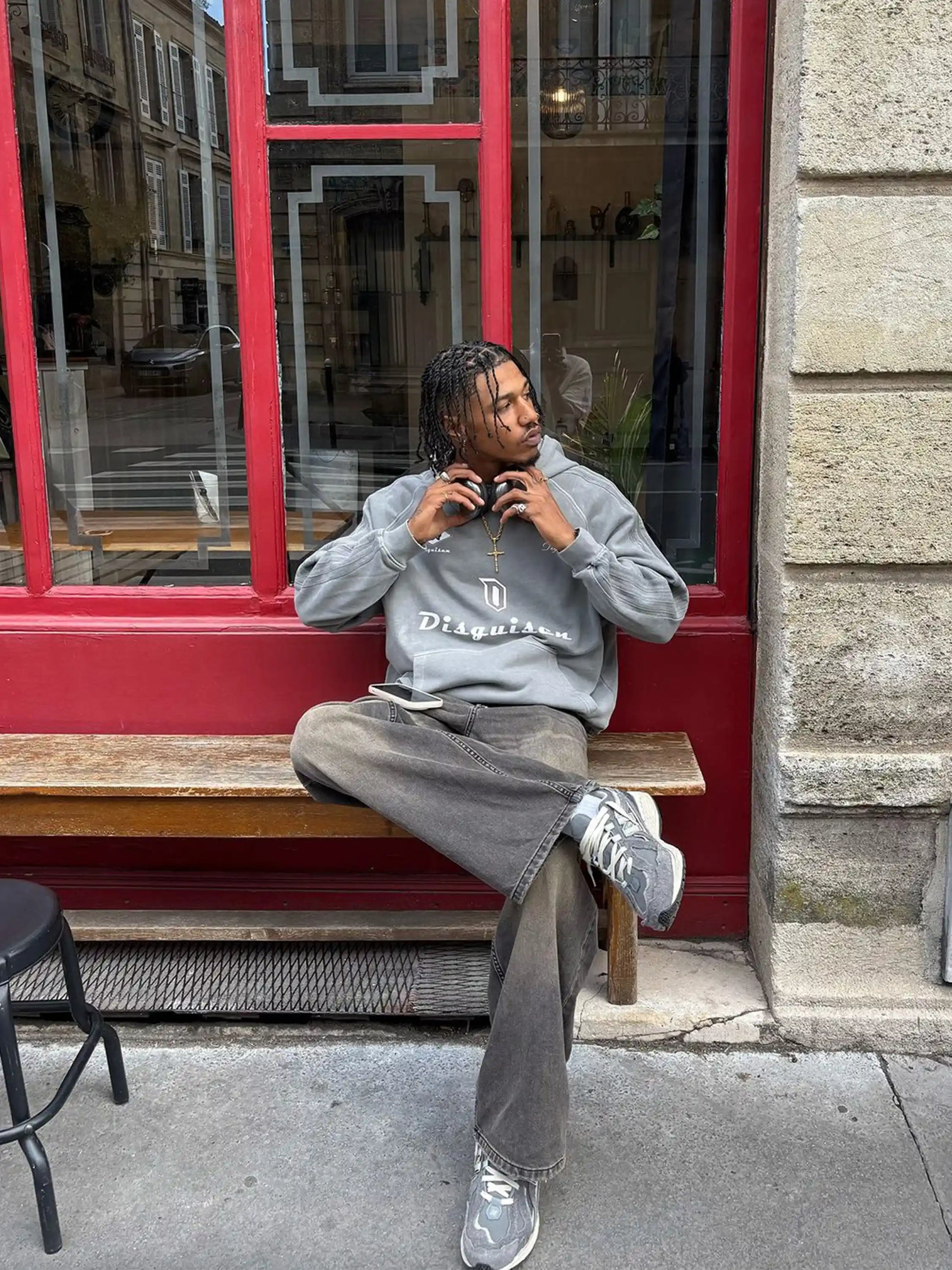 Disguisen Vintage Blokecore Hoodies-0001