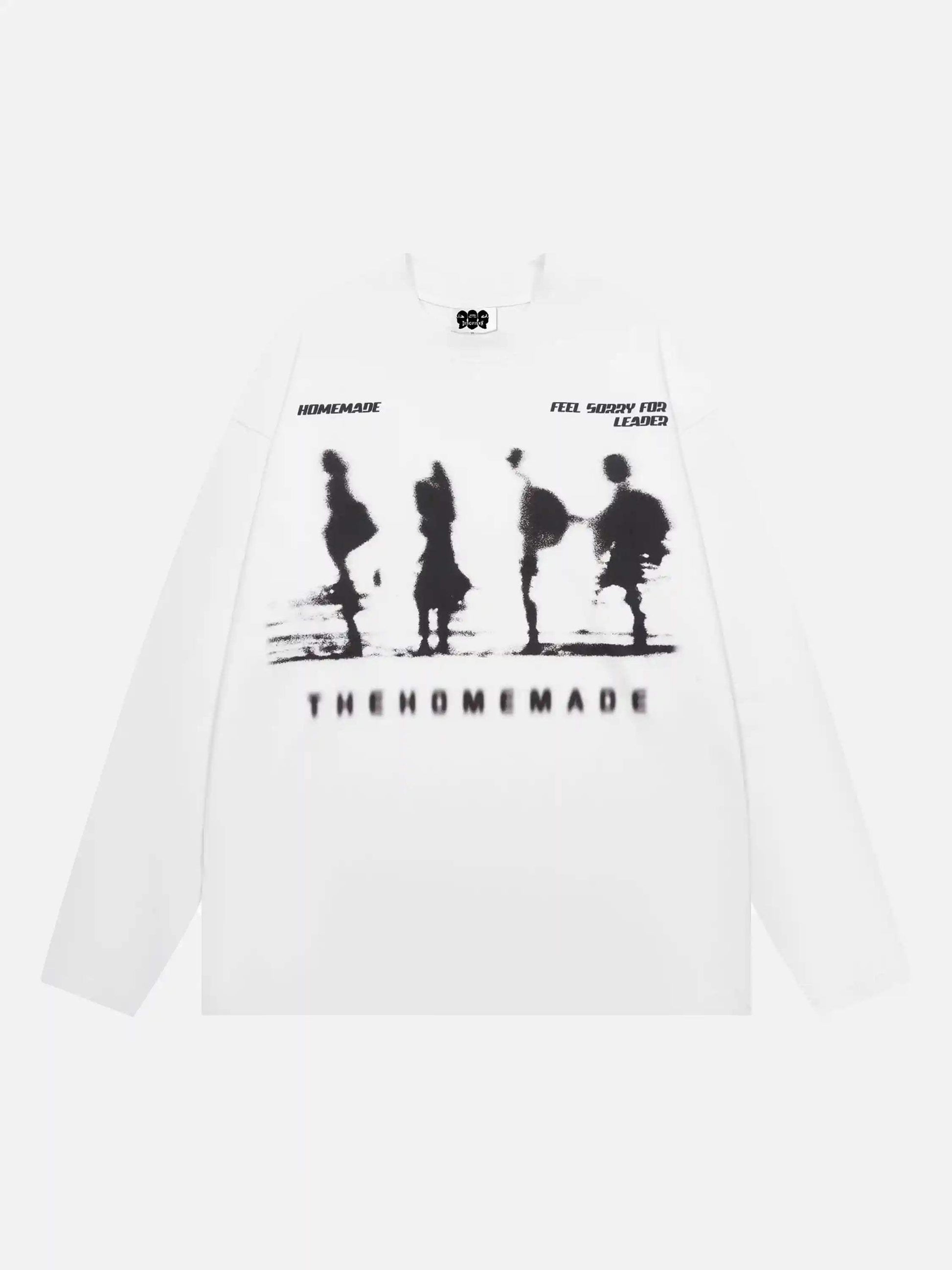 Disguisen Hip-Hop Fantasy Portrait Long-Sleeved T-Shirt