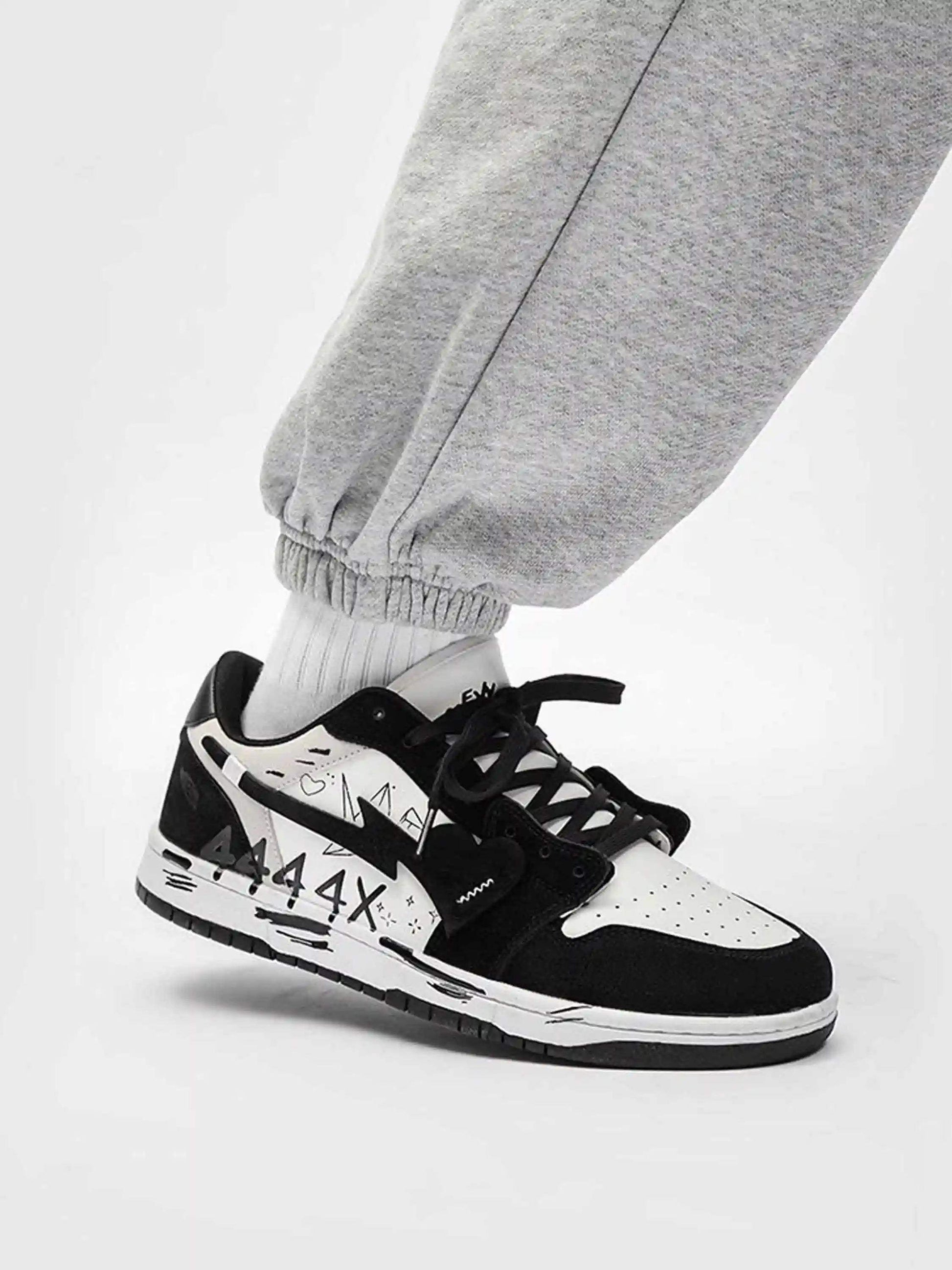 Disguisen Hip-Hop Street Graffiti Skateboard Shoes