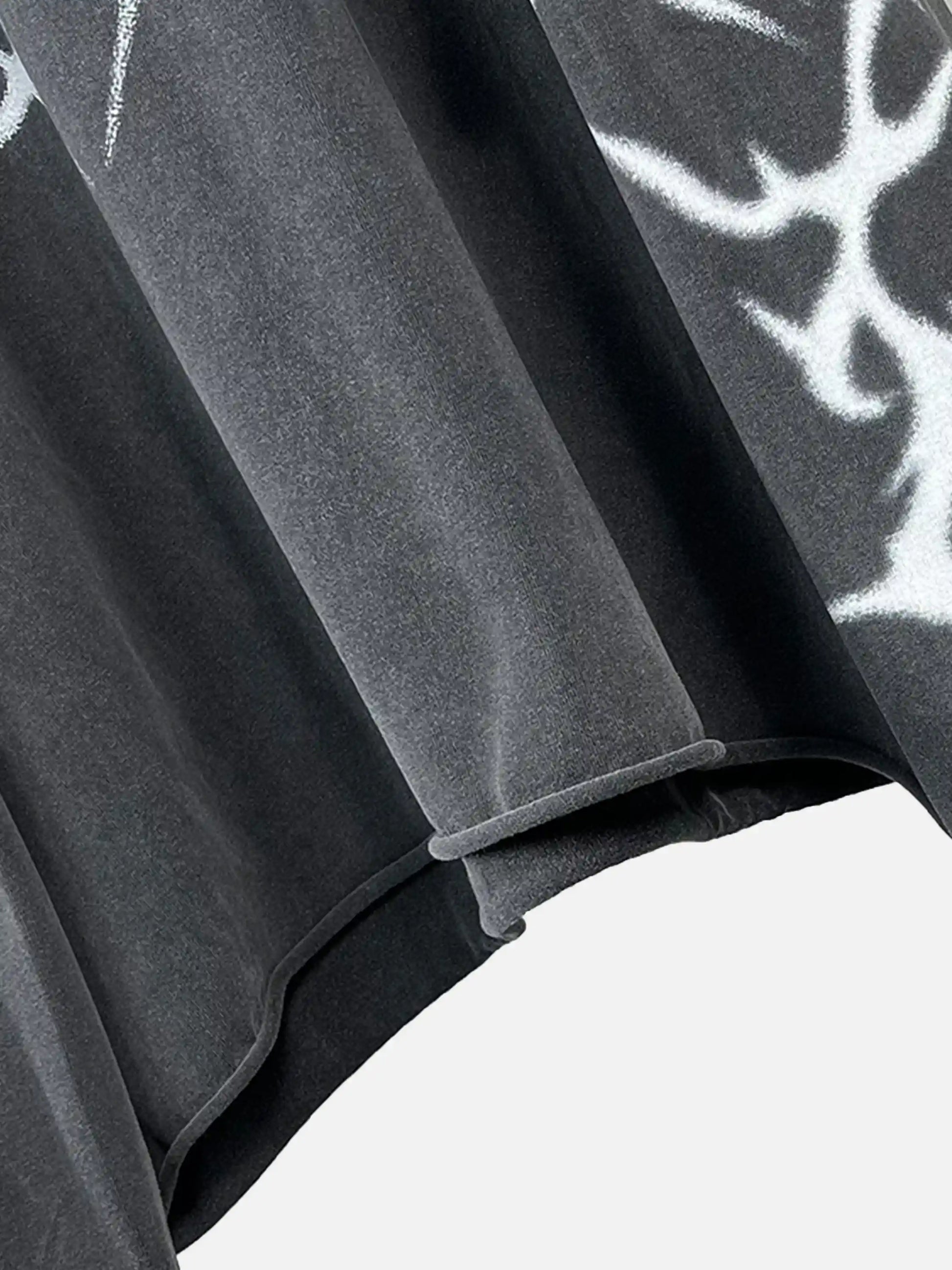Disguisen Hip-hop Phantom Fake Two-Piece Long Sleeve T-Shirt