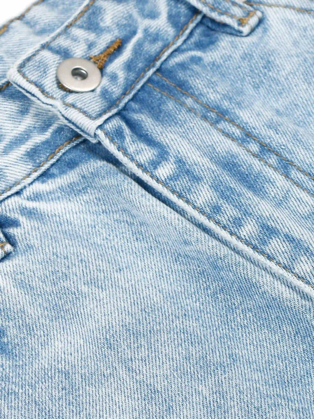 Vintage Classic Washed Light Blue Jeans