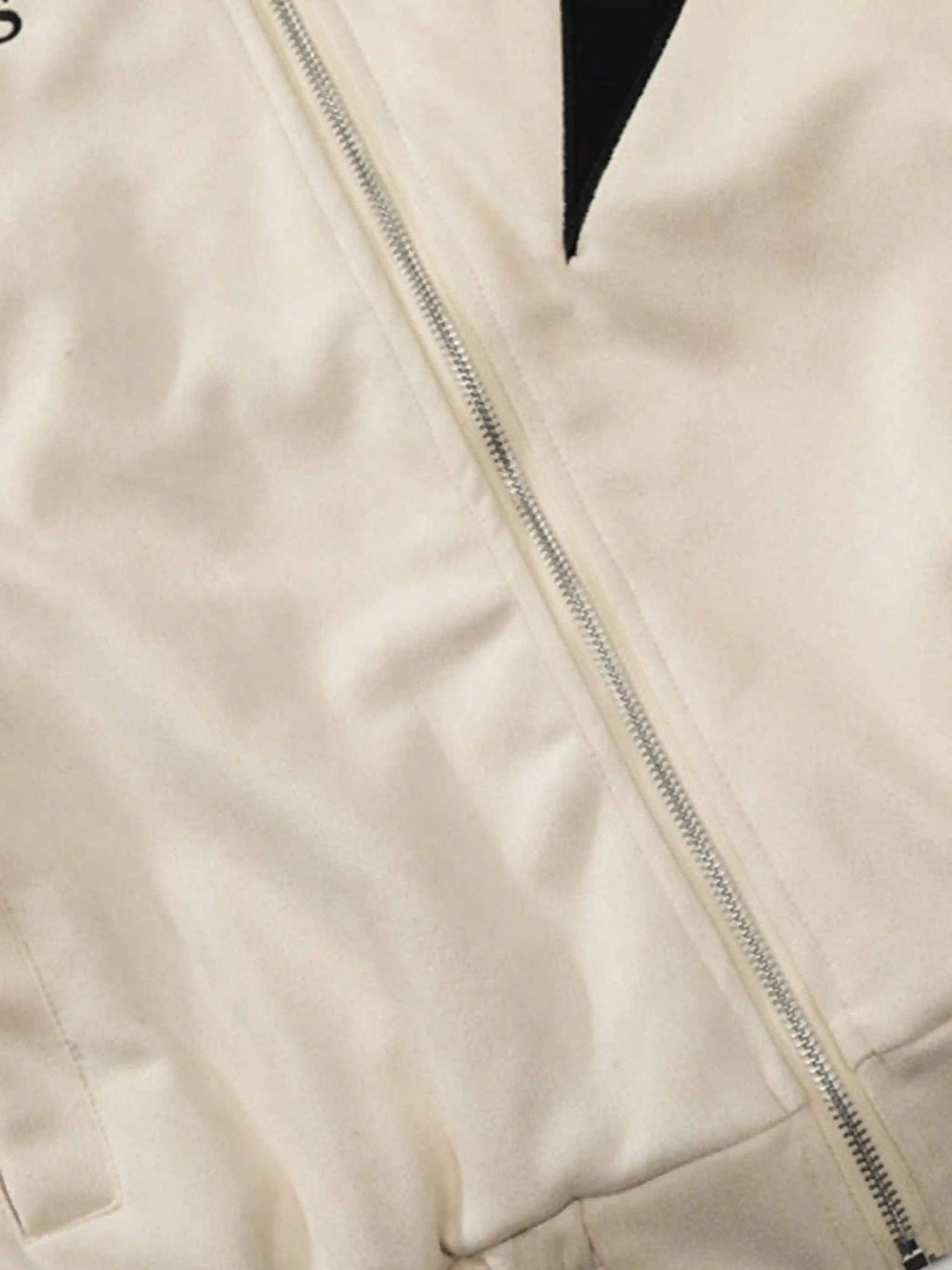 Disguisen Hip Hop Star Embroidery Contrast Lapel Jacket