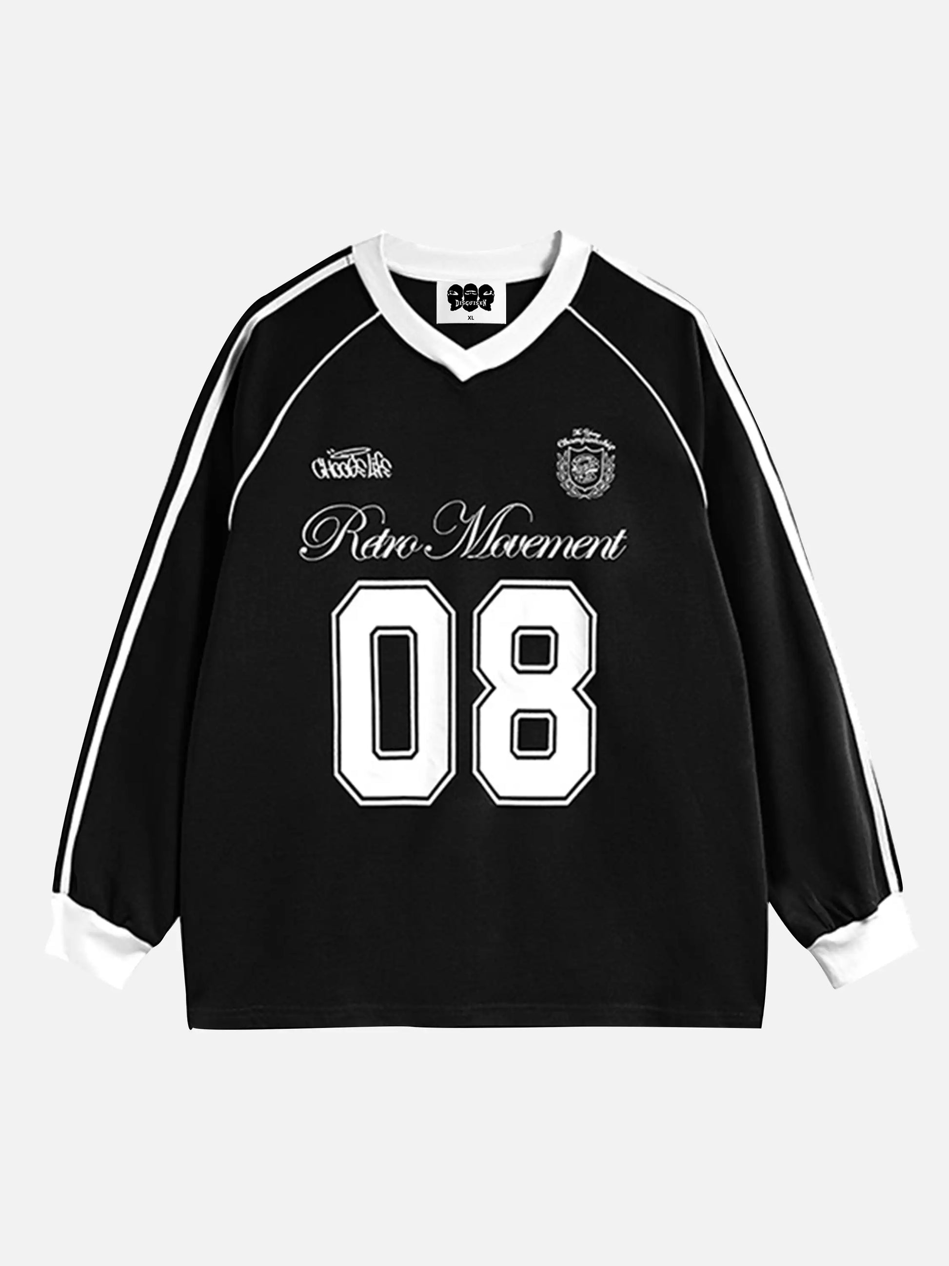 Disguisen Street American Long-Sleeved Jersey T-Shirt