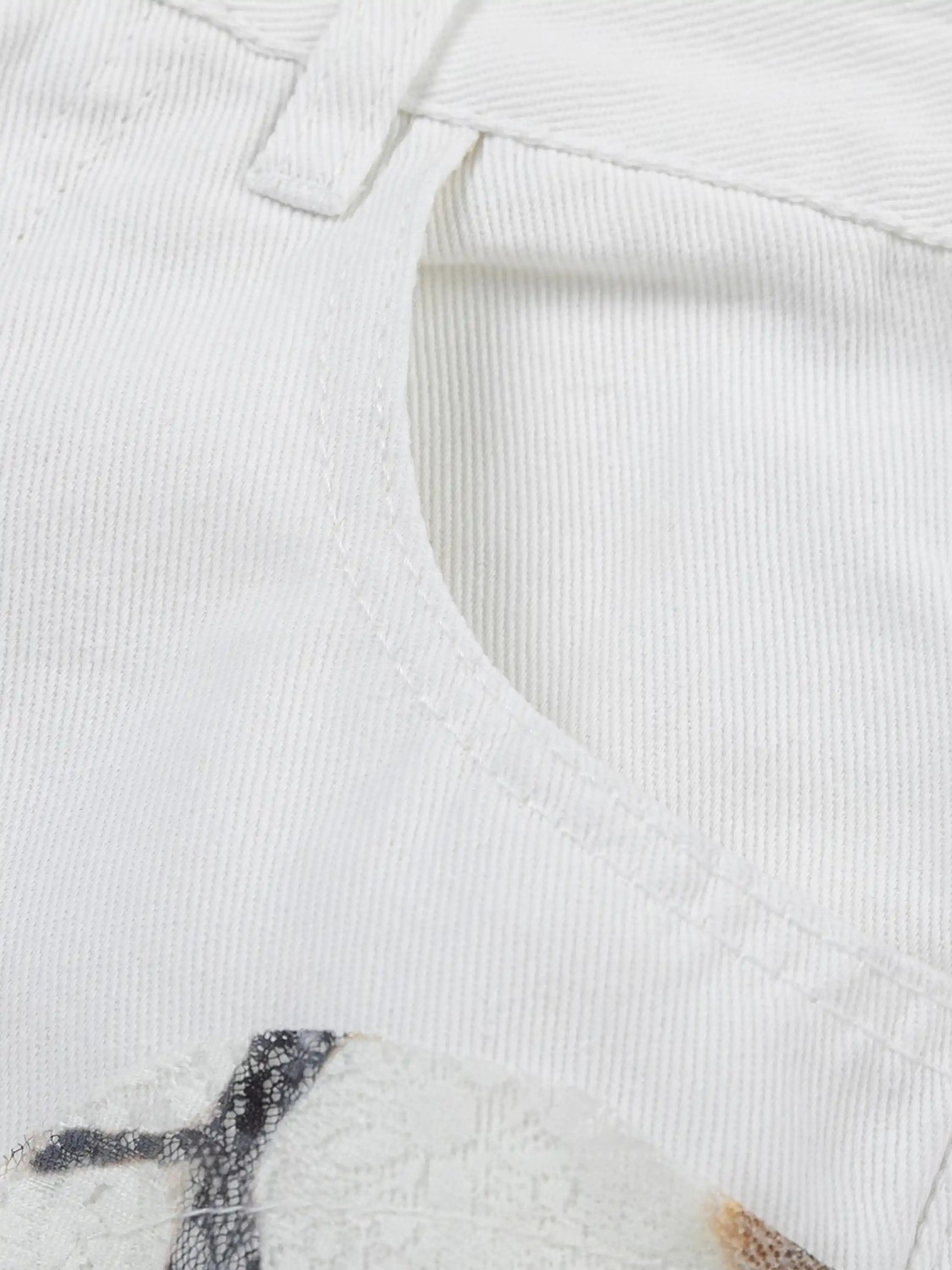 Disguisen American Street Style Patch Jeans