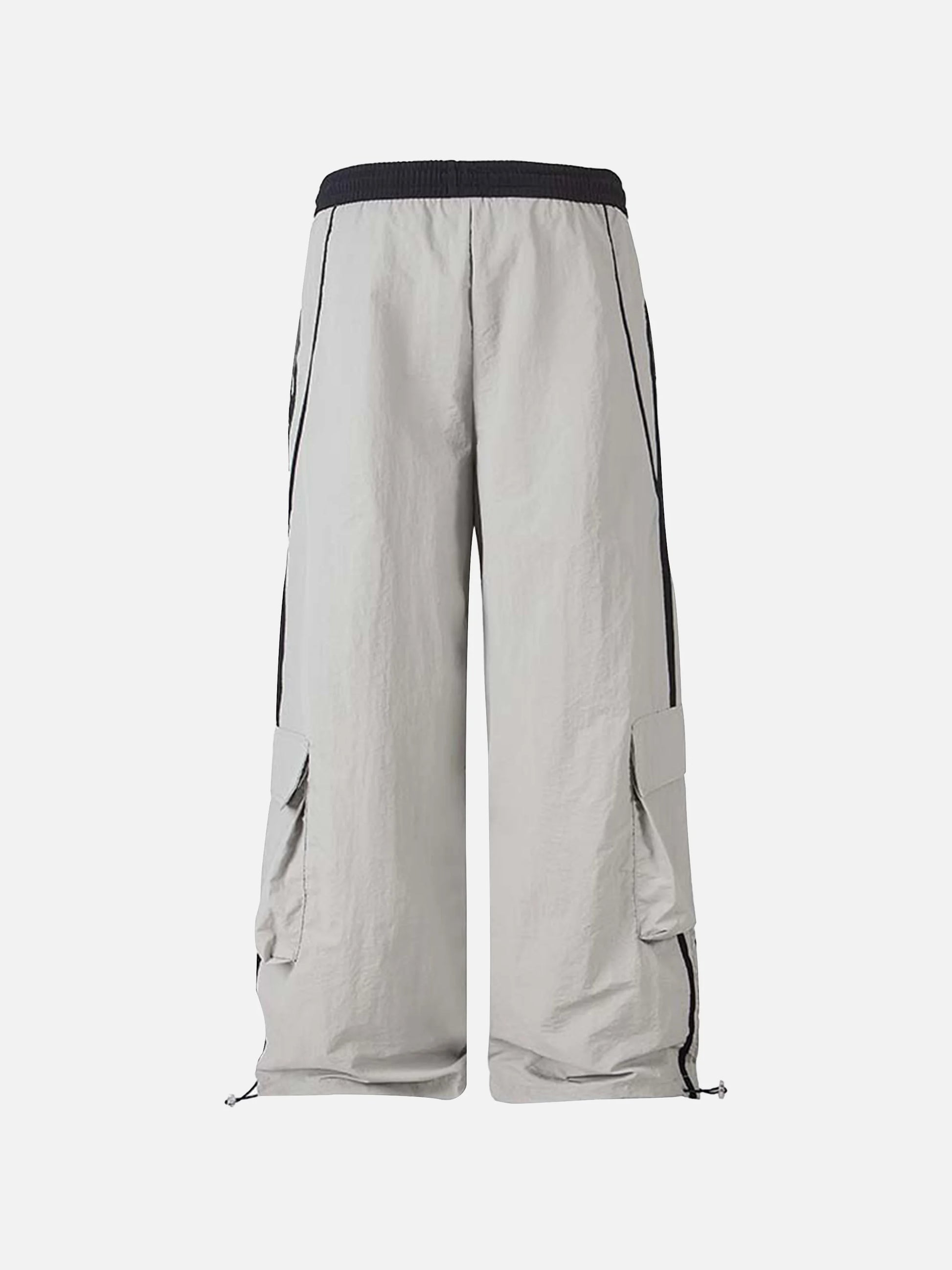 Disguisen Contrast Striped Drawstring Sweatpants