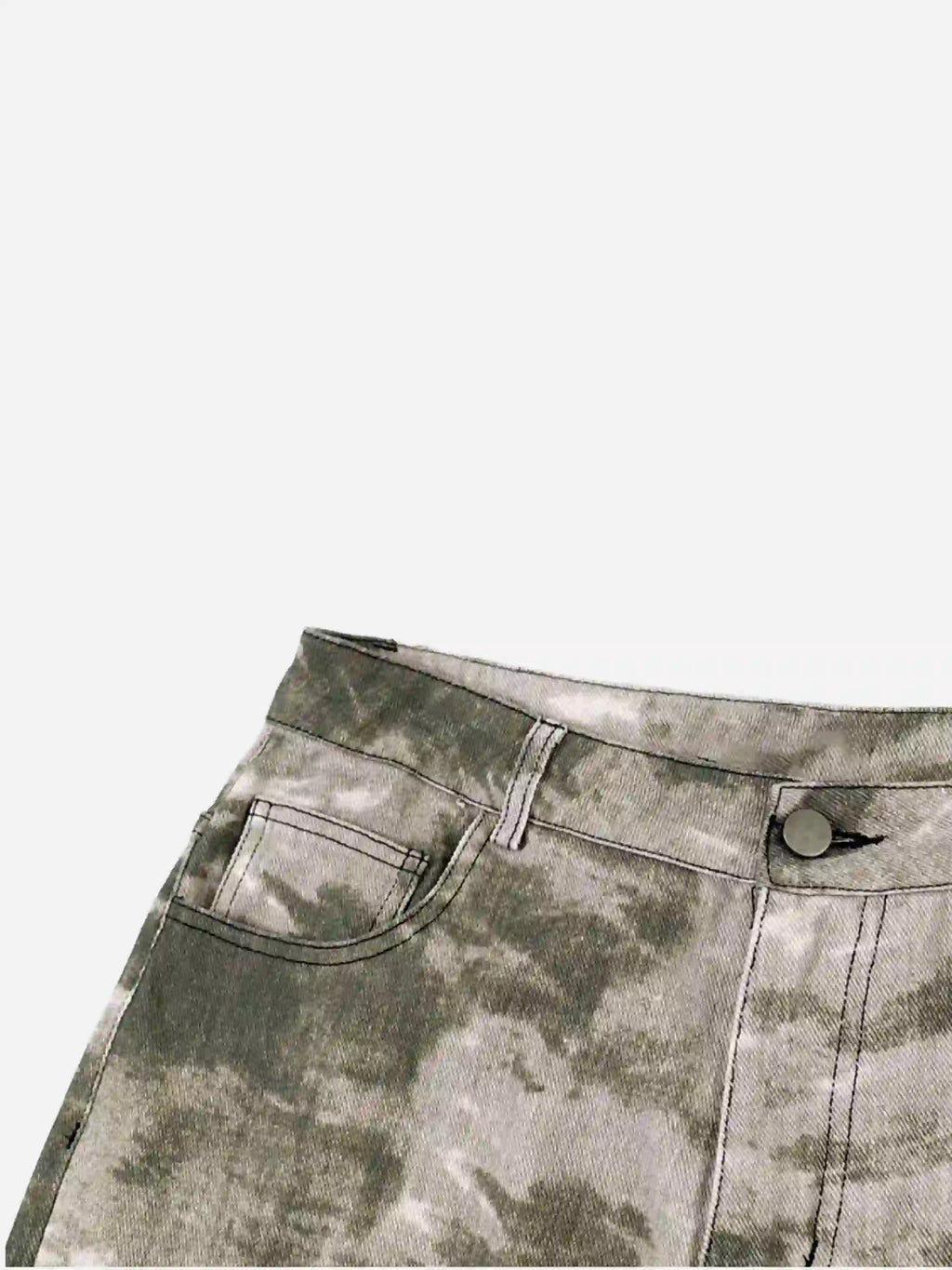 Disguisen American Retro Flared Camouflage Pants
