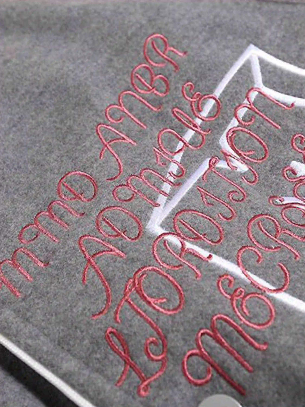 Disguisen American Retro Woolen Baseball Jacket
