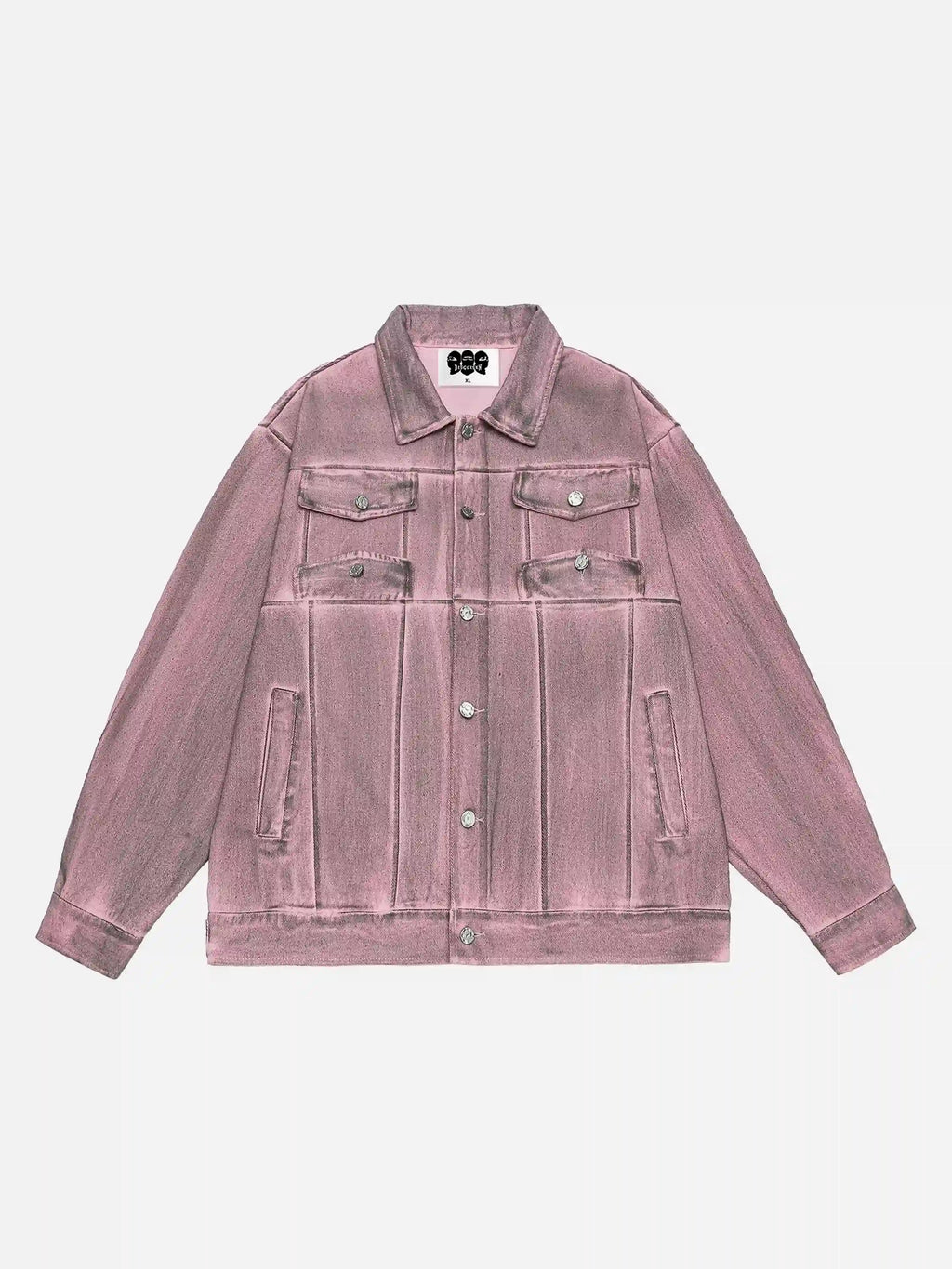 Disguisen American Style Dirty Dyed Colored Denim Jacket