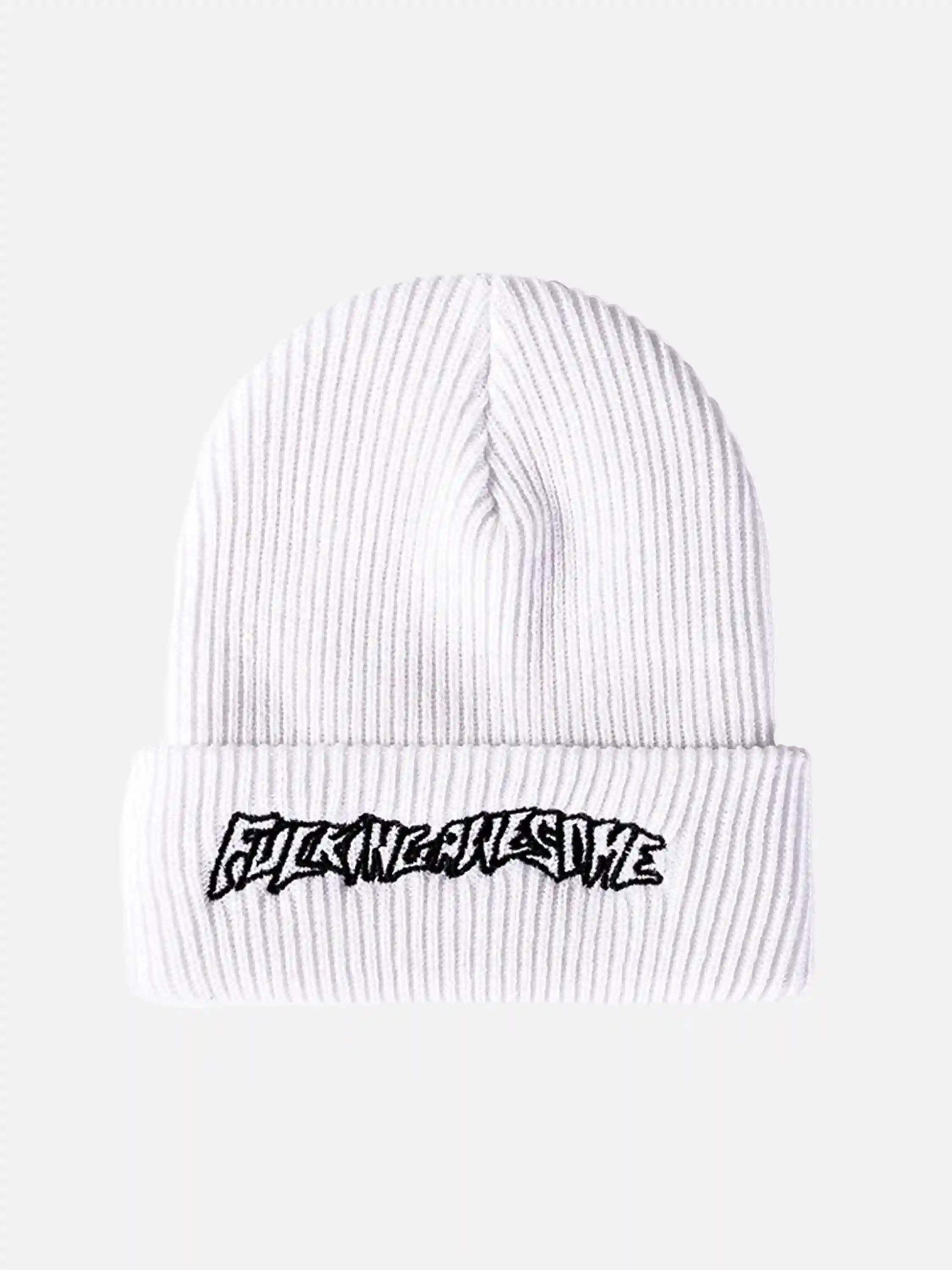 Disguisen American Street Embroidery Knitted Hat