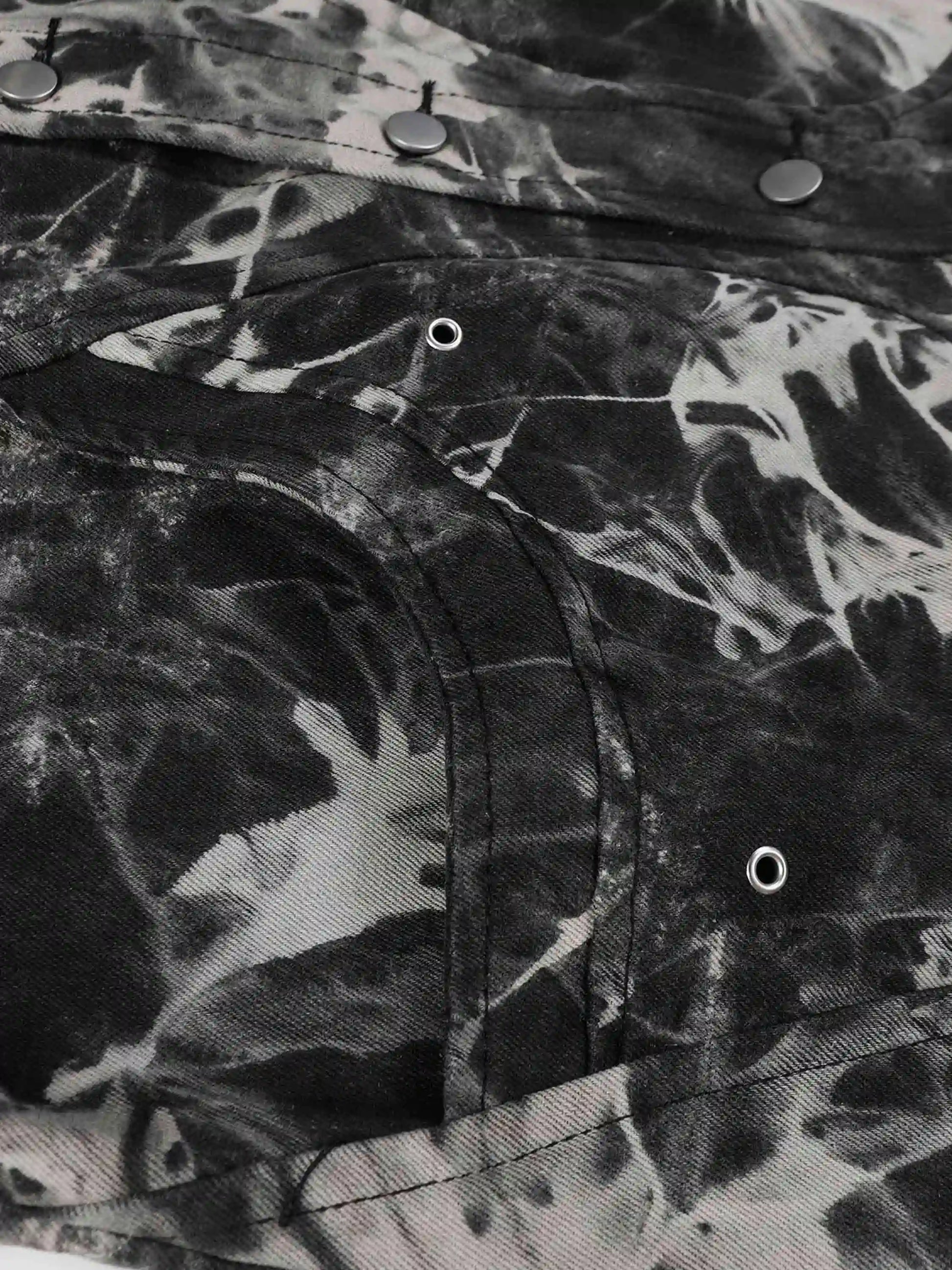 Disguisen Vinateg Tie-dye Denim Jacket