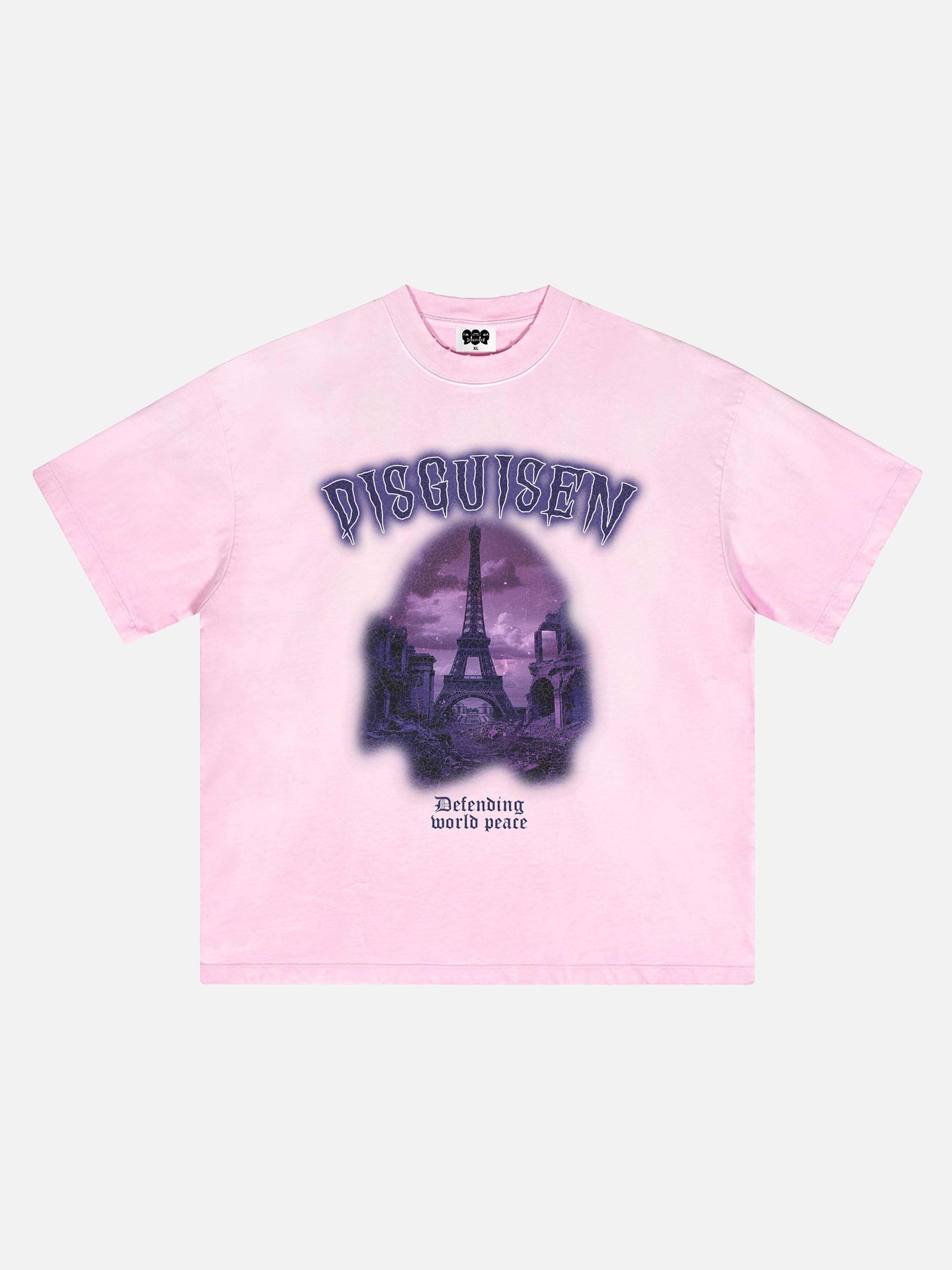Disguisen Vintage Eiffel Tower T-Shirt