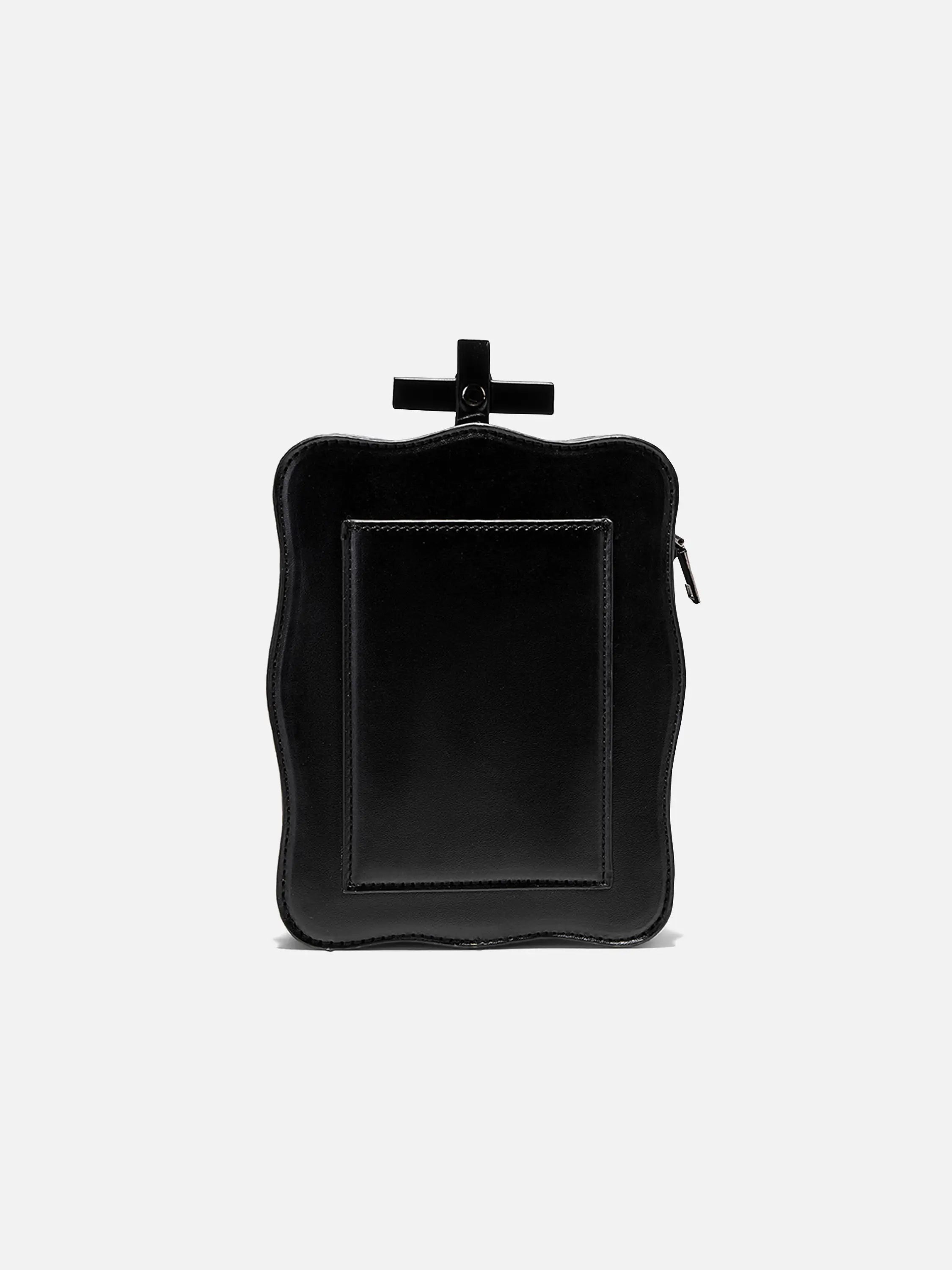 Dark Gothic Skull Cross Rivet Square Bag
