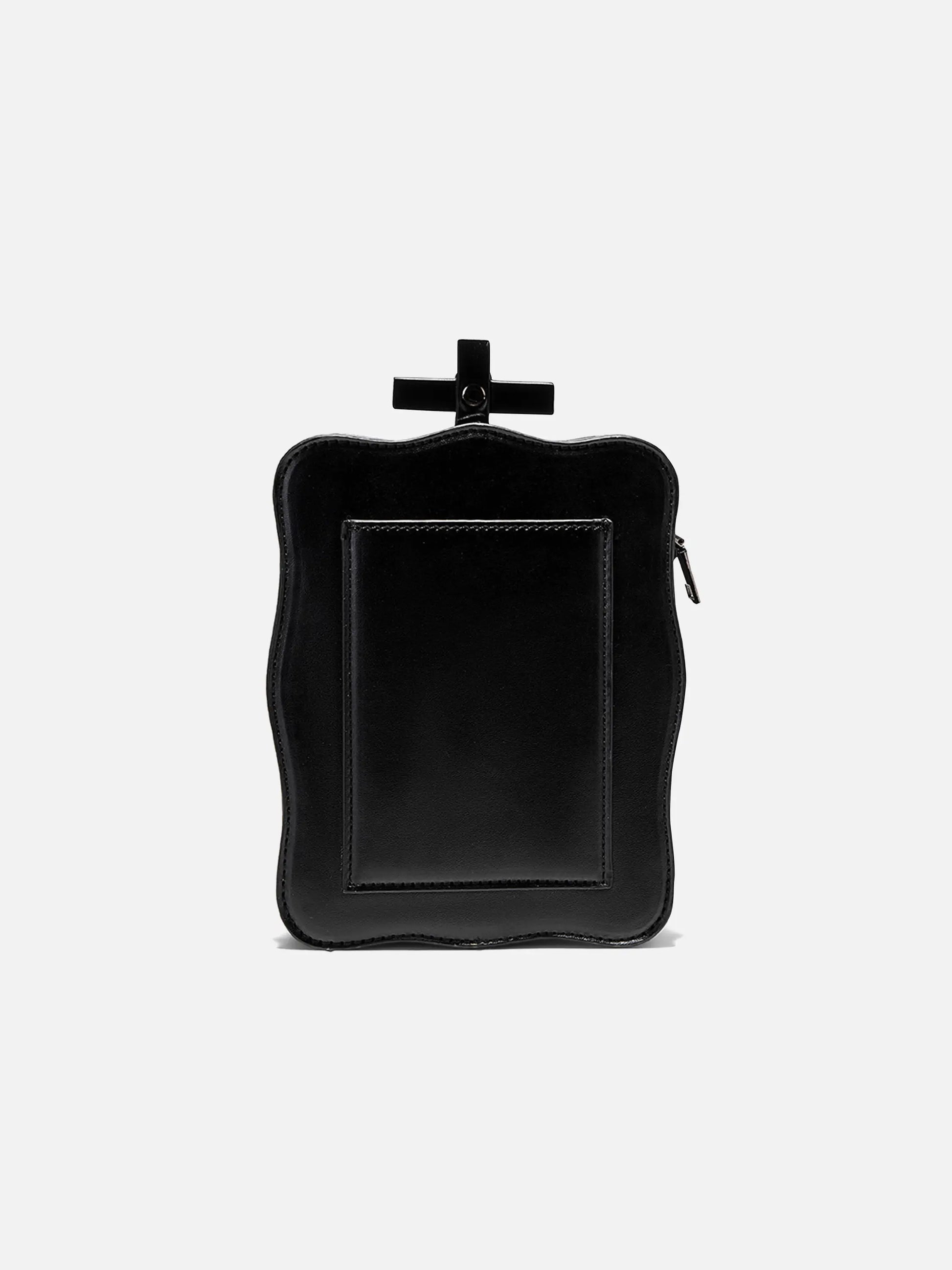 Dark Gothic Skull Cross Rivet Square Bag