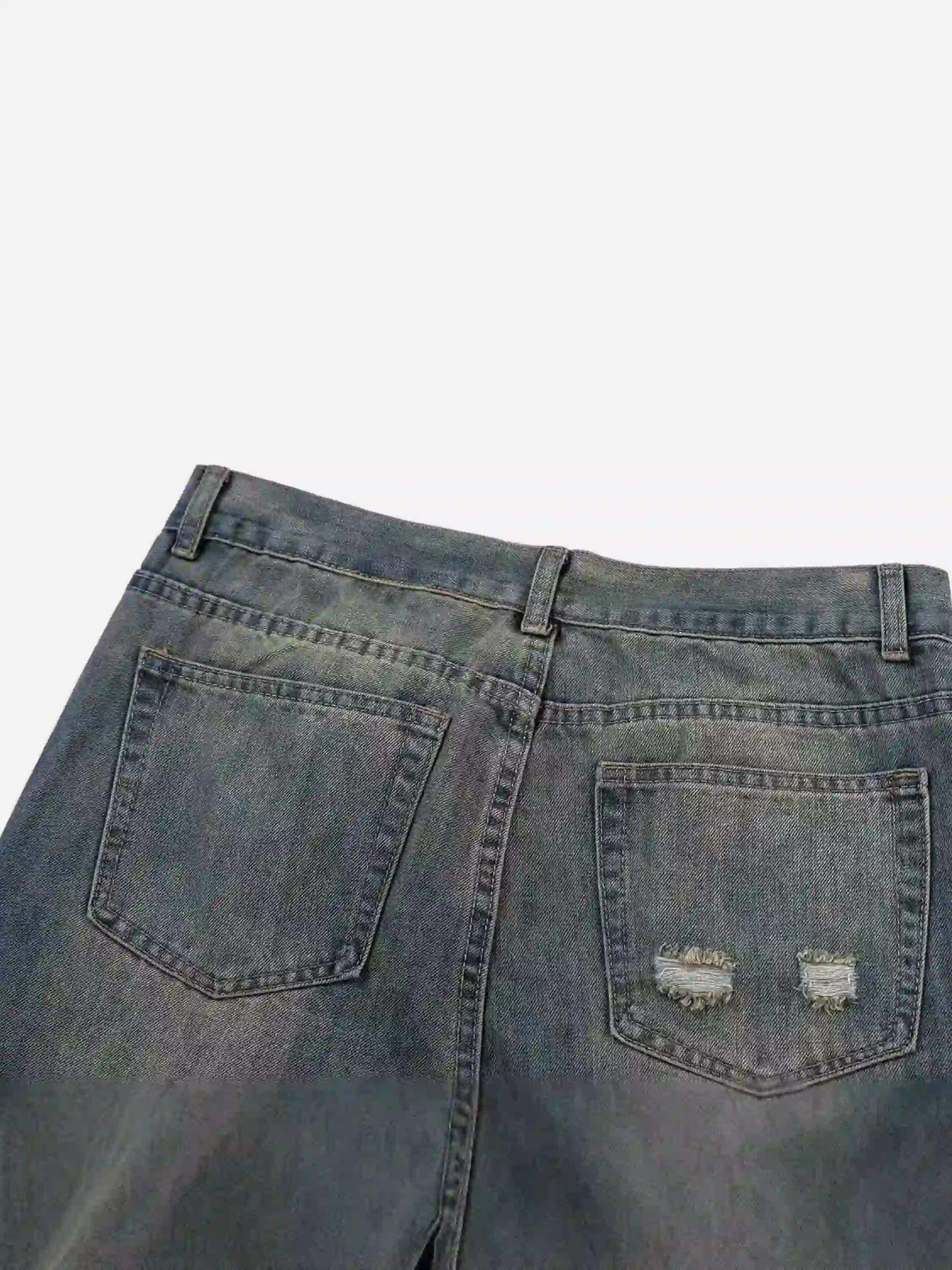 Disguisen American High Street Graffiti Washed Jeans