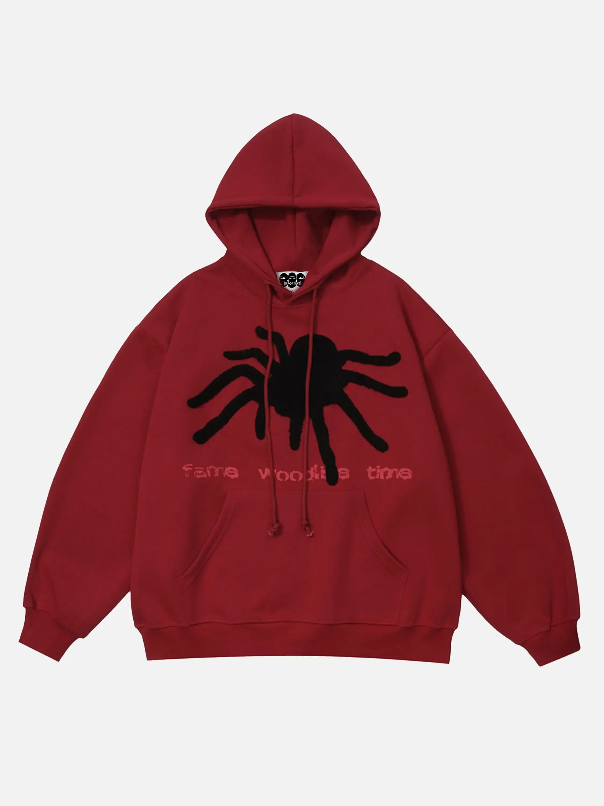 Disguisen Flocked Spider Hoodie