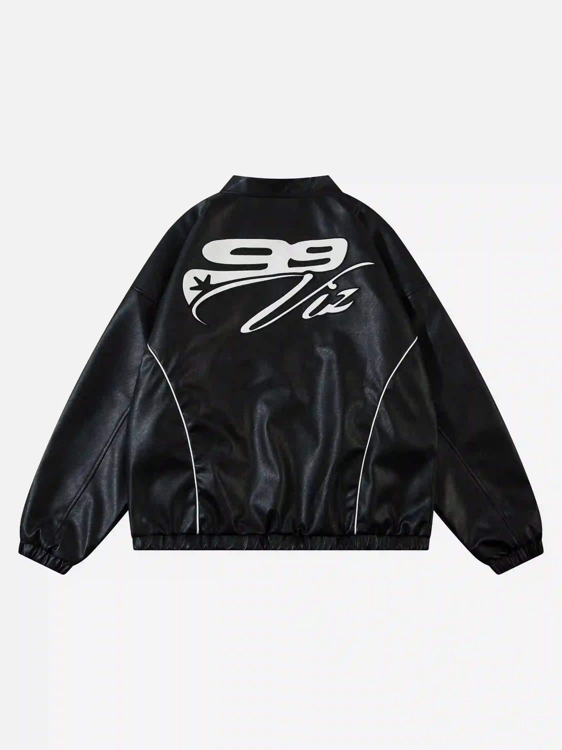 Stitching Pu Motorcycle Jacket