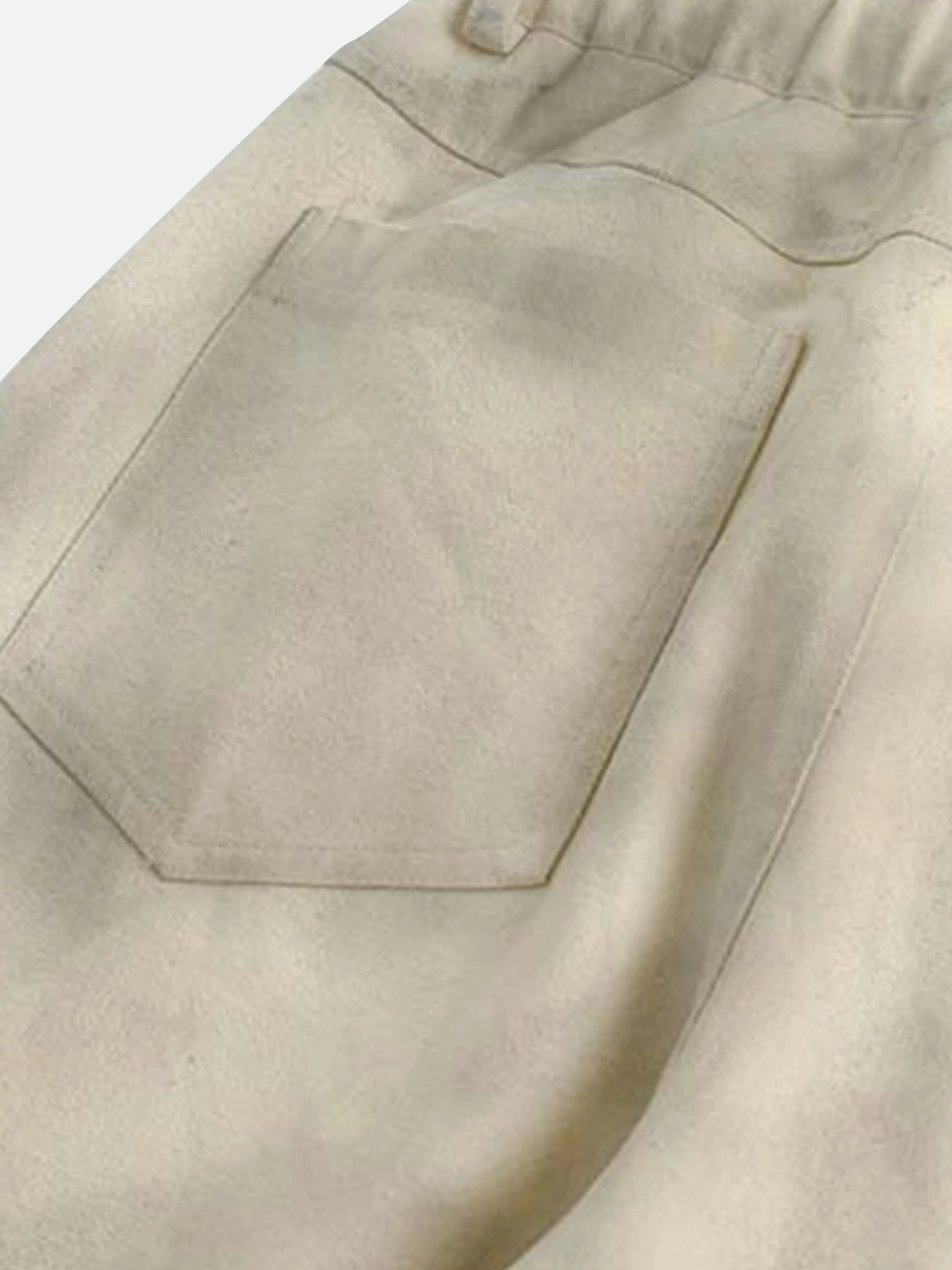 Pantalon de survêtement délavé et vieilli avec graffiti Doberman de Disguisen