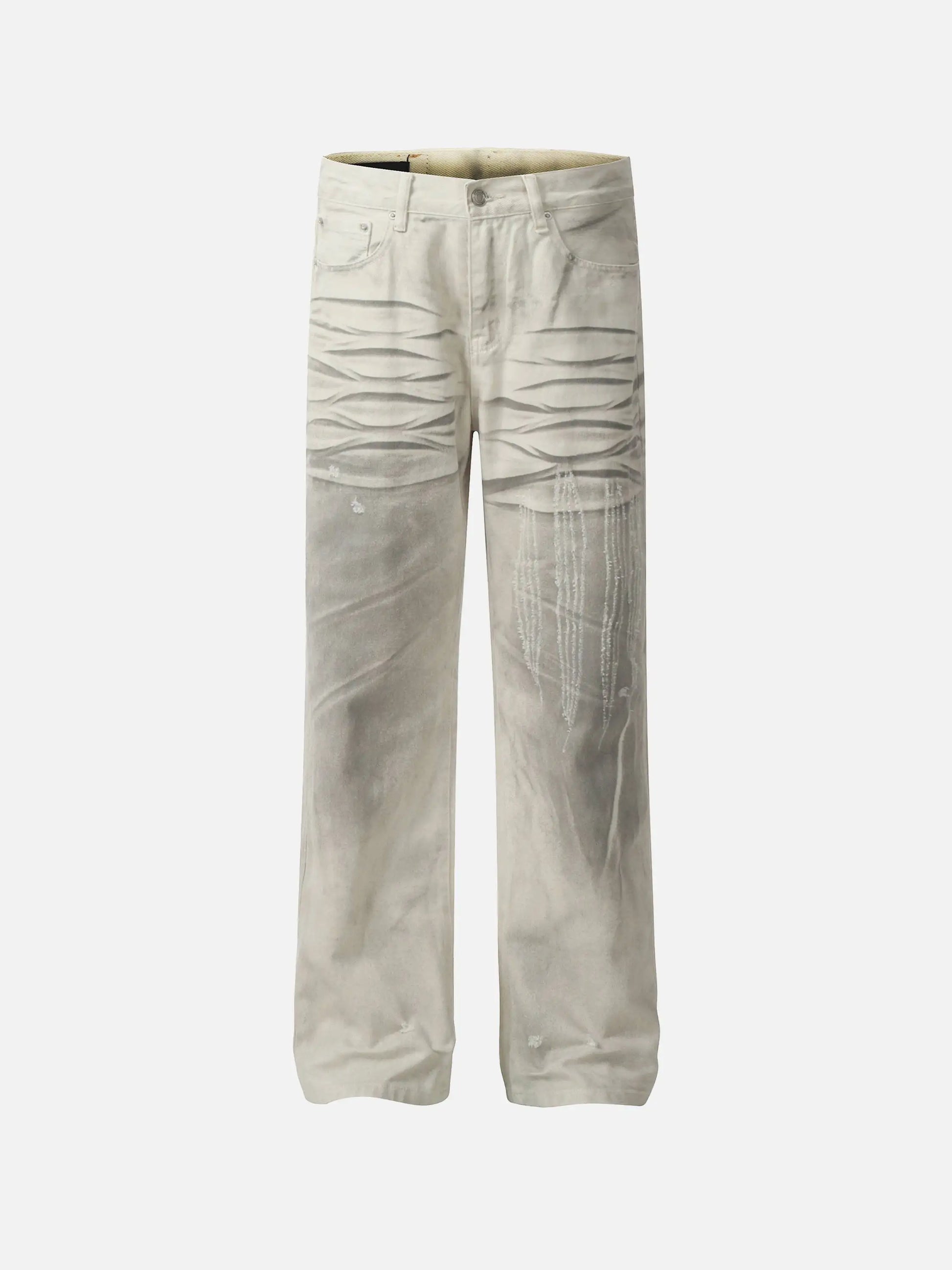 Disguisen Washed Distressed Jeans