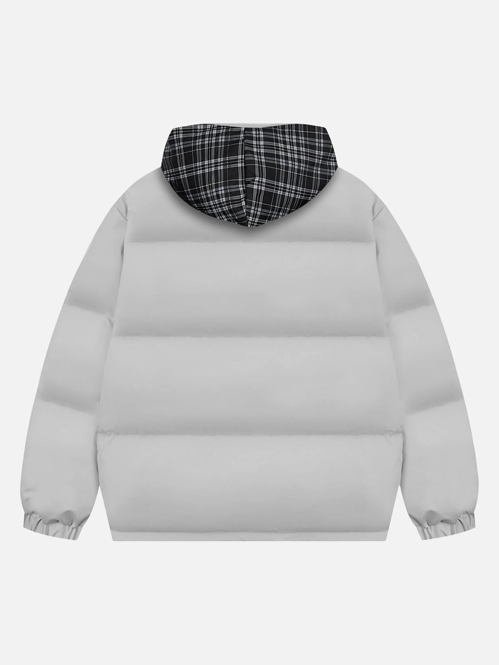 Vintage Mottled Lettering Hooded Jacket