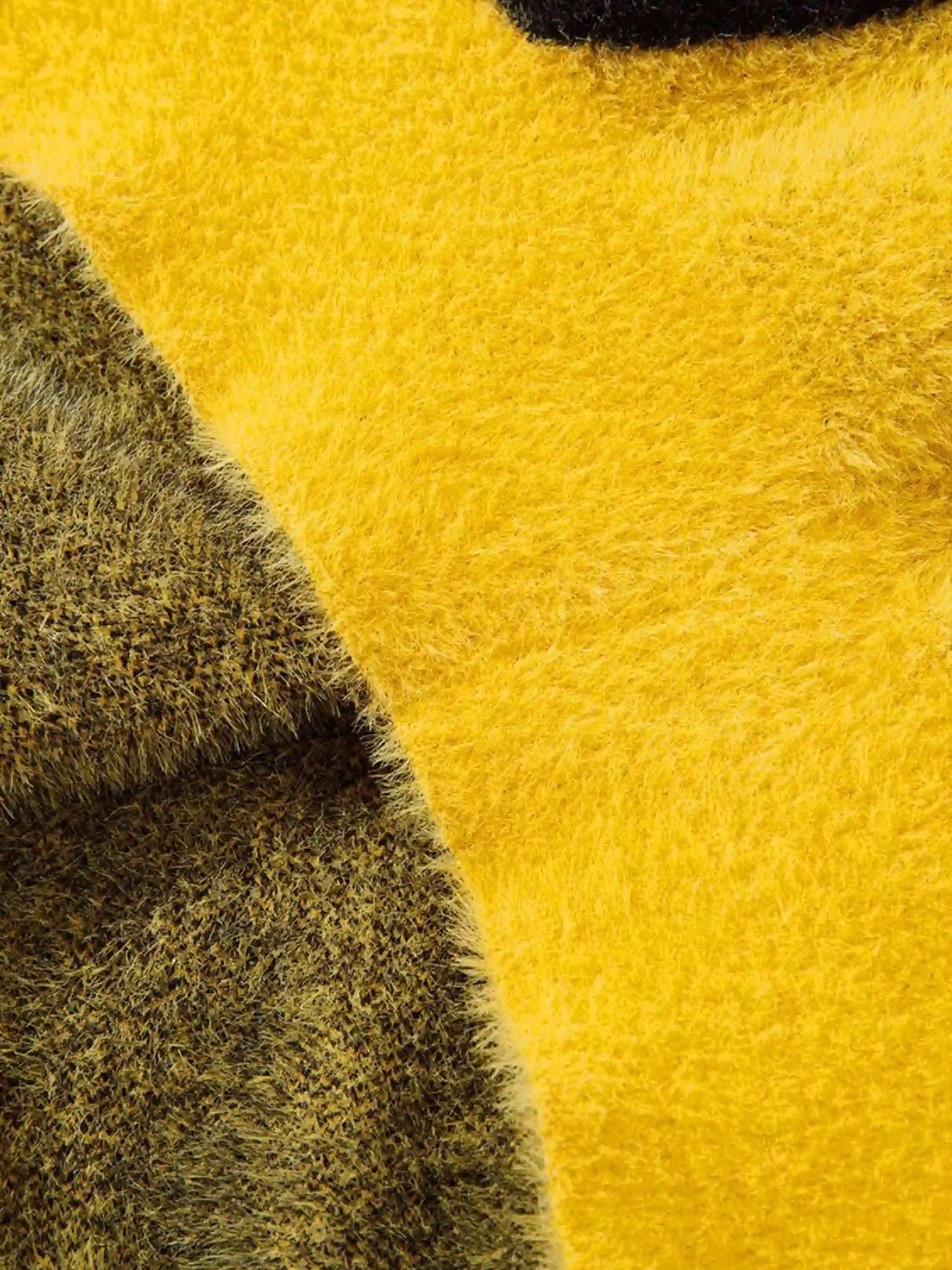 Disguisen Vintage Contrasting Smiley Face Sweater