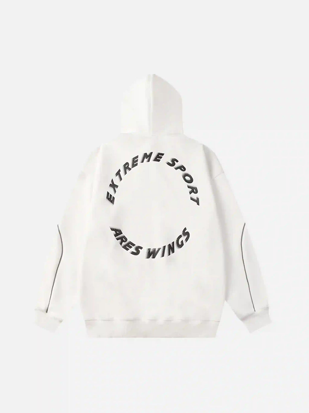 Disguisen Letter Print Line Design Hoodie