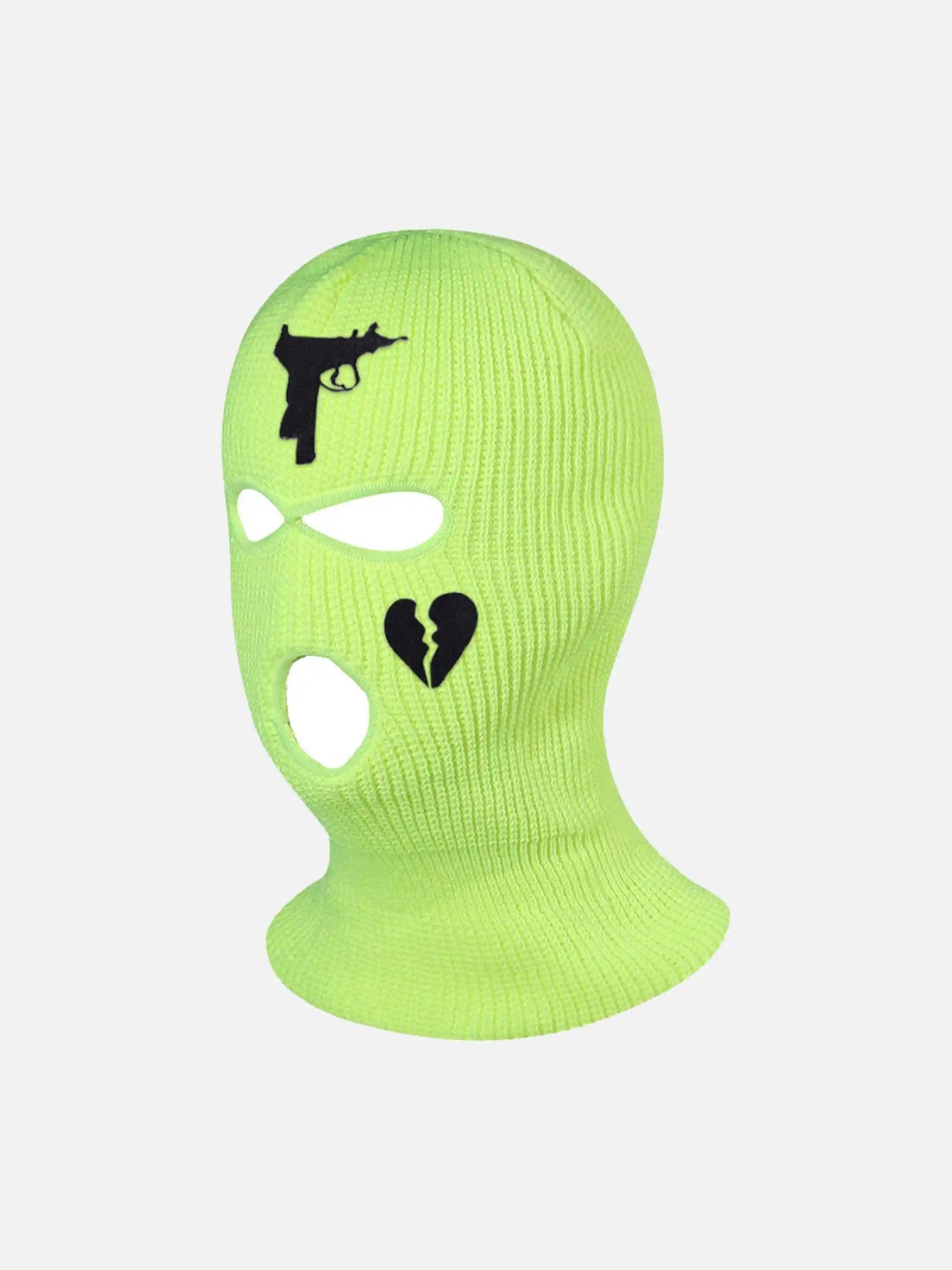 Disguisen Street Three-Hole Knitted Embroidered Beanie