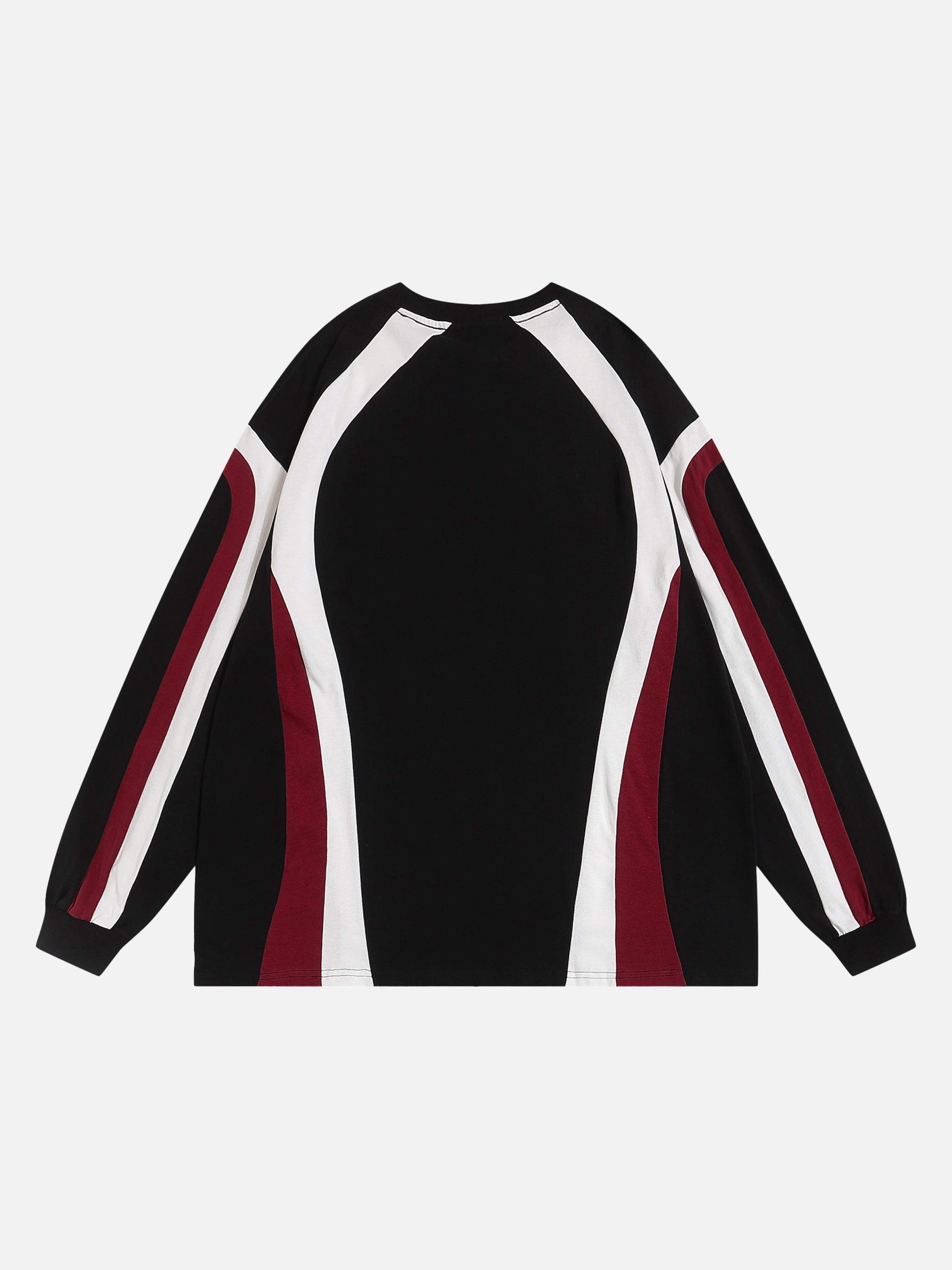 Disguisen Spliced Motorcycle Long Sleeve T-shirt
