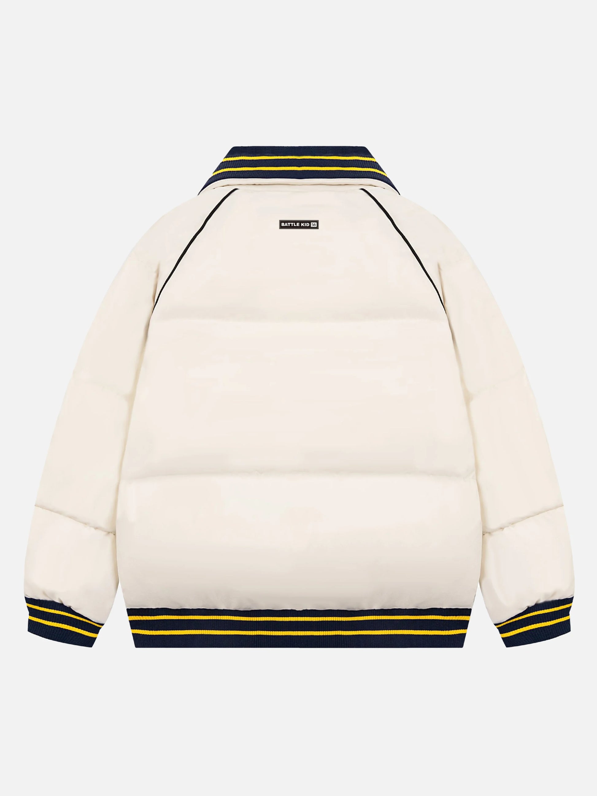 Preppy Style POLO Stand Collar Jacket