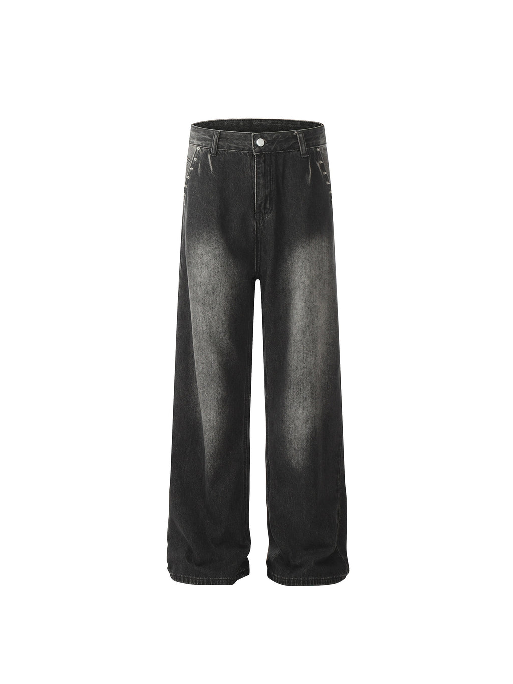 Vintage Washed Distressed Jeans