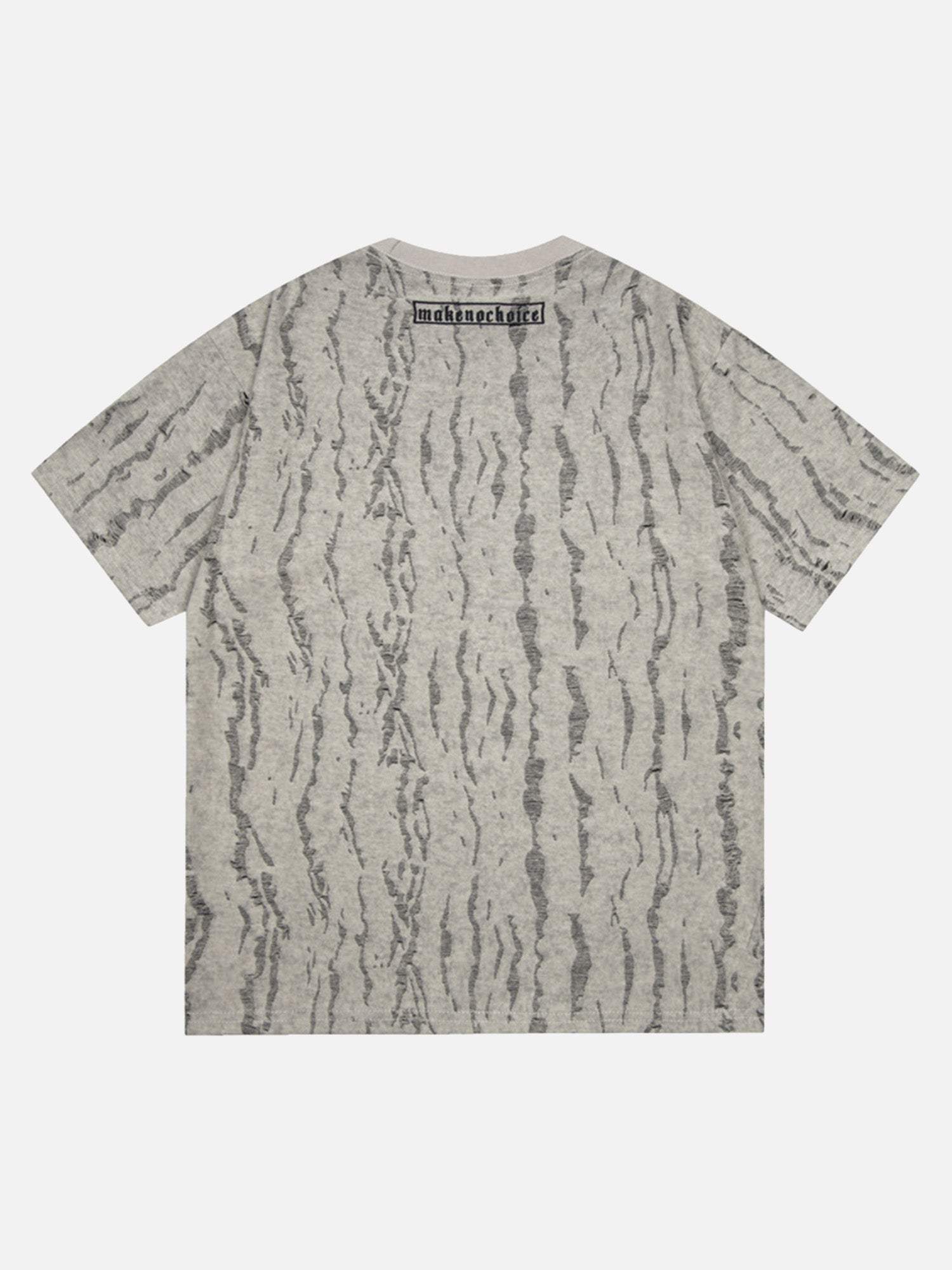 Disguisen High Street Wasteland  Gothic Letter Embroidery T-shirt