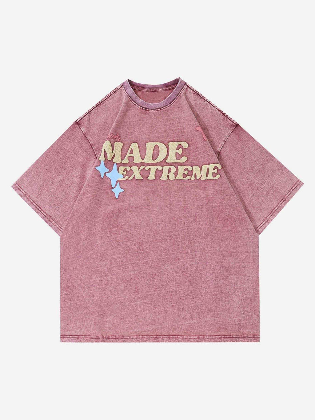 Disguisen Fun Cartoon Foam Print T-shirt