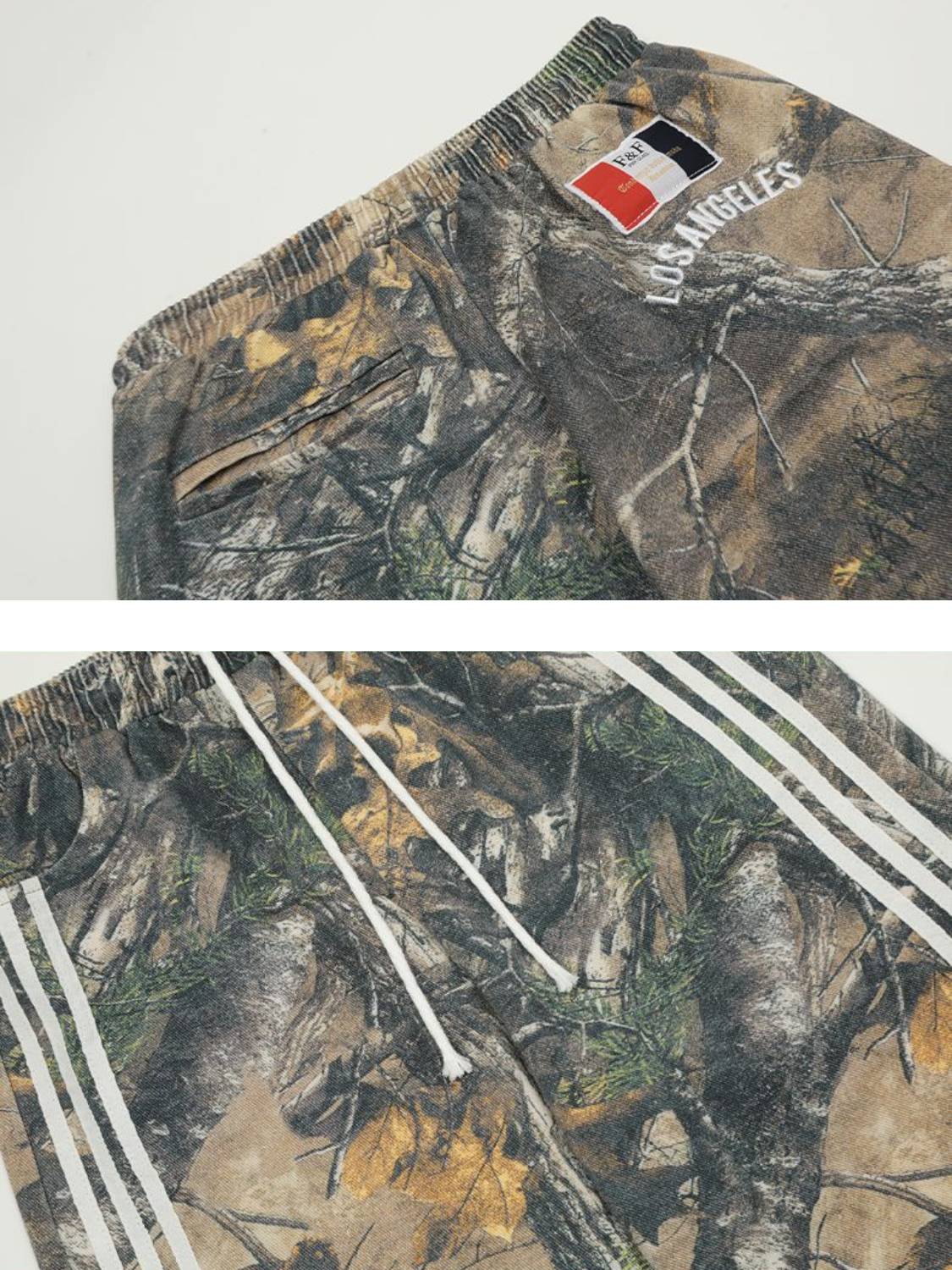 Tree Branches Digital Print Drapey Pants