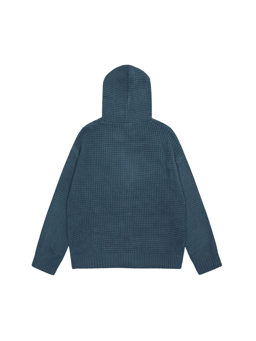 Lettering Print Zip-Up Hoodie