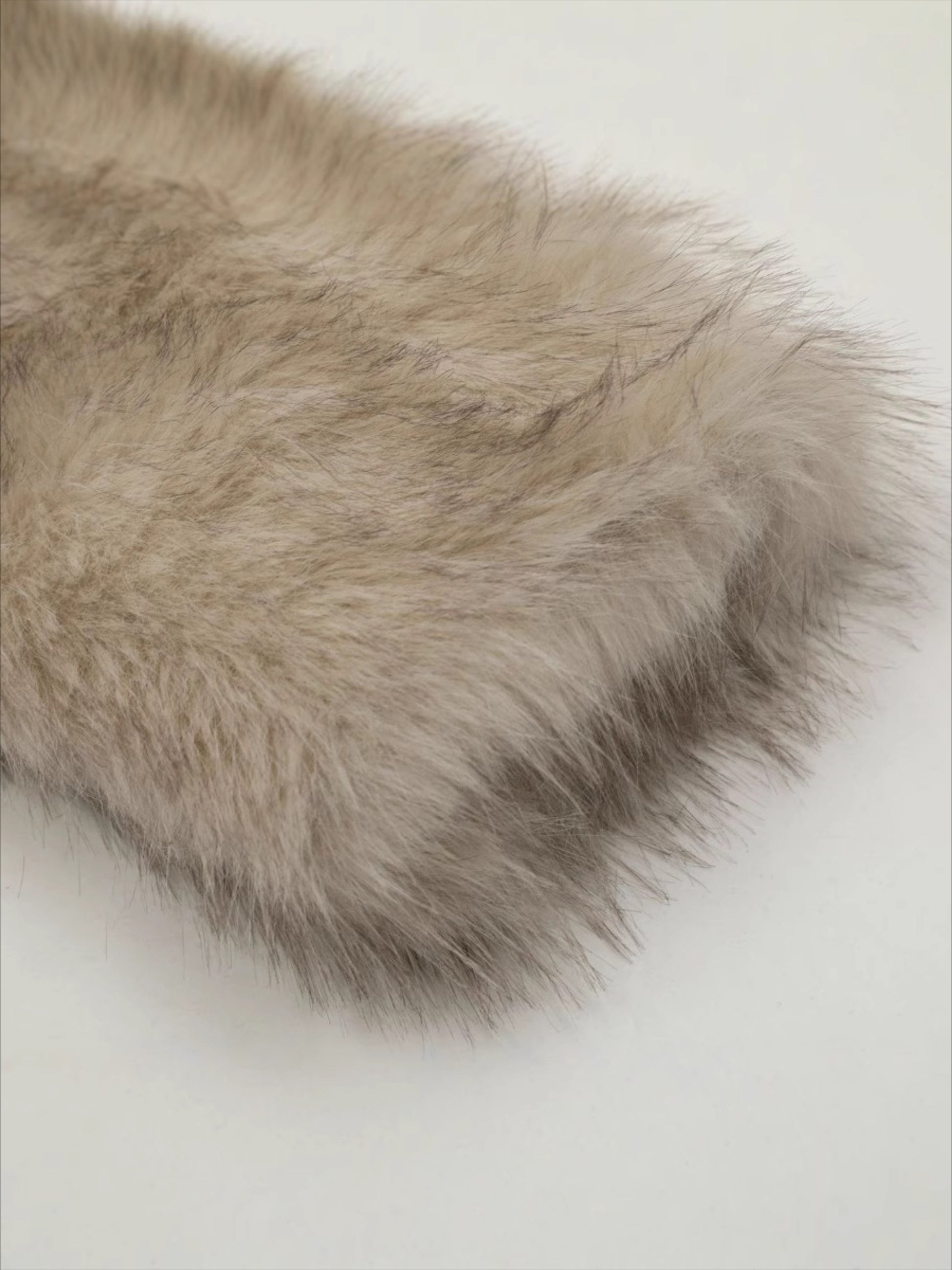 Vintage Faux Fur Cropped Jacket