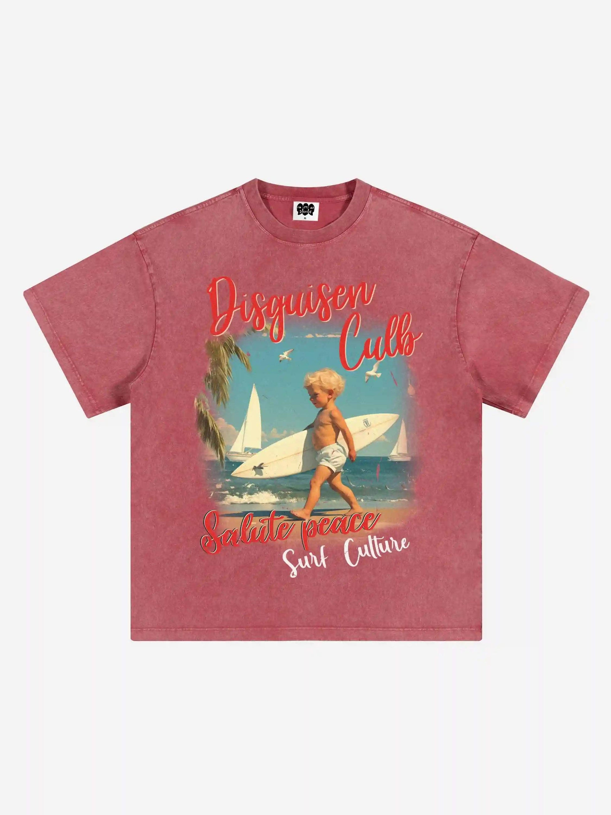Disguisen American Retro Beach Kids T-Shirt