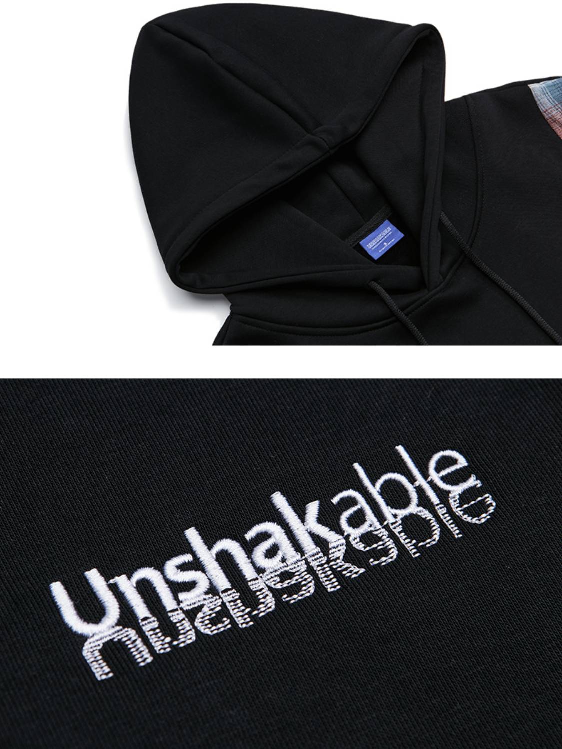 Lazy Style Letter Embroidery Hoodie