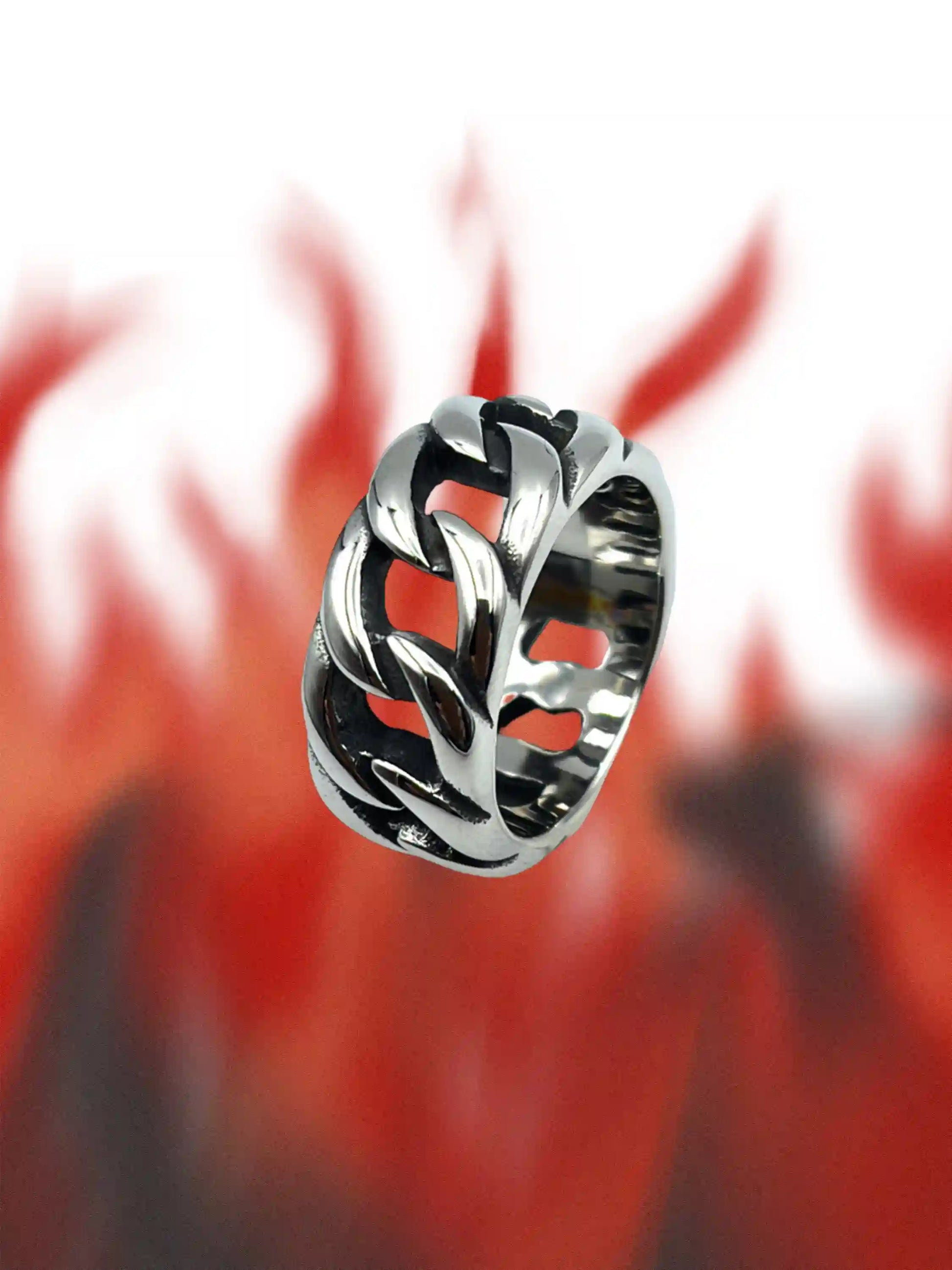 Chain Design Ring