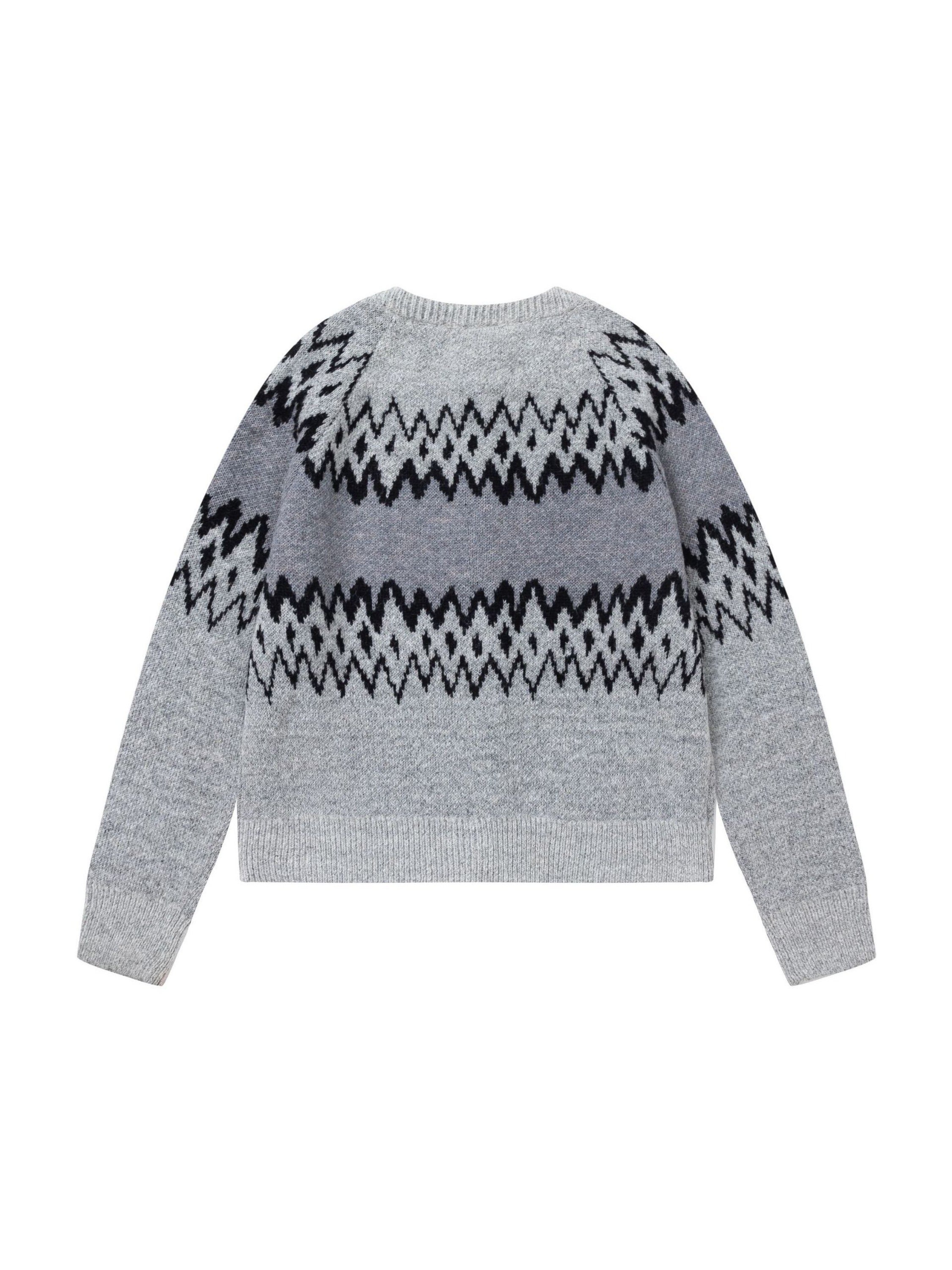 Vintage Color of Flowers Sweater