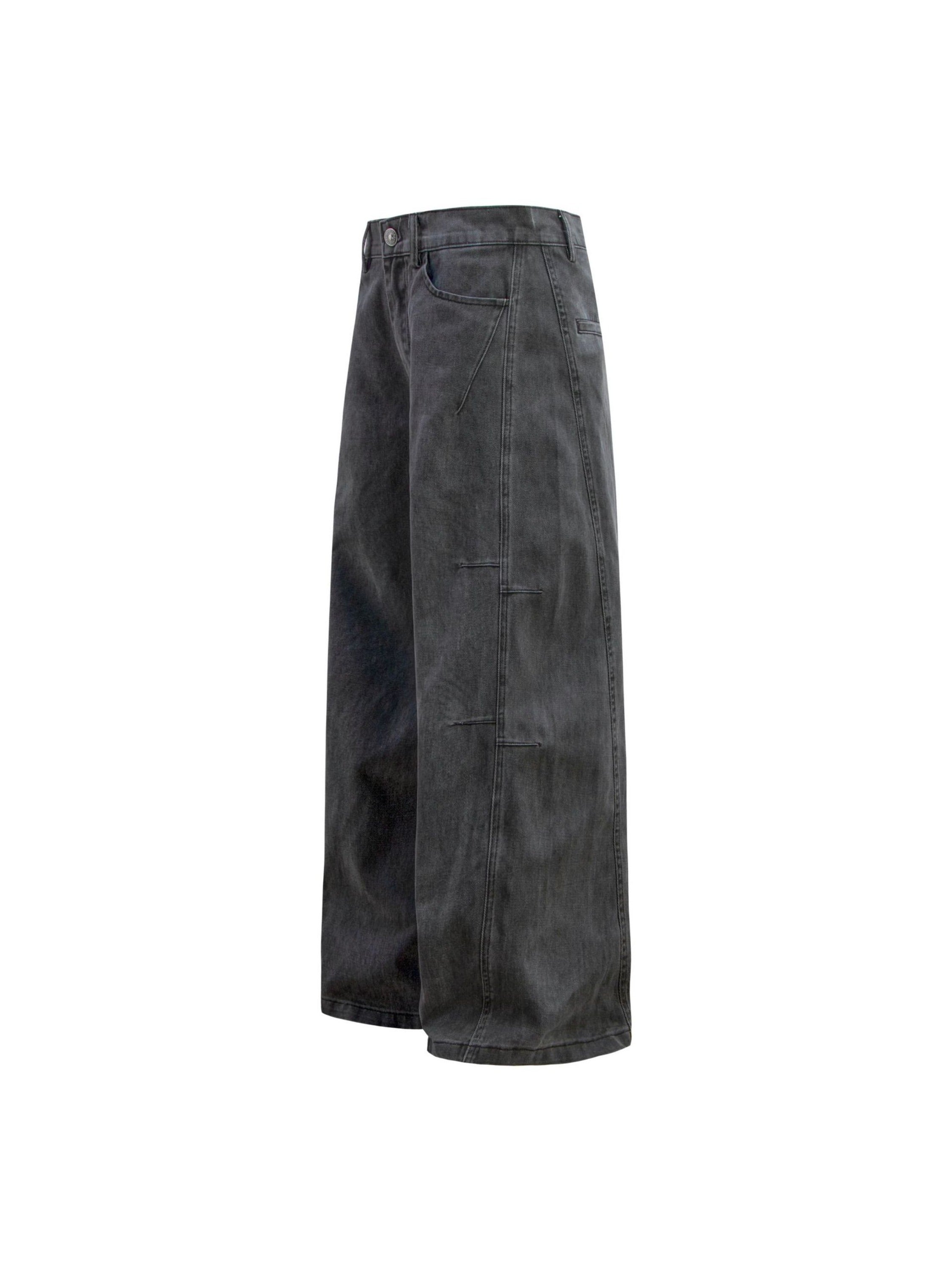 Vintage Washed Distressed Jeans