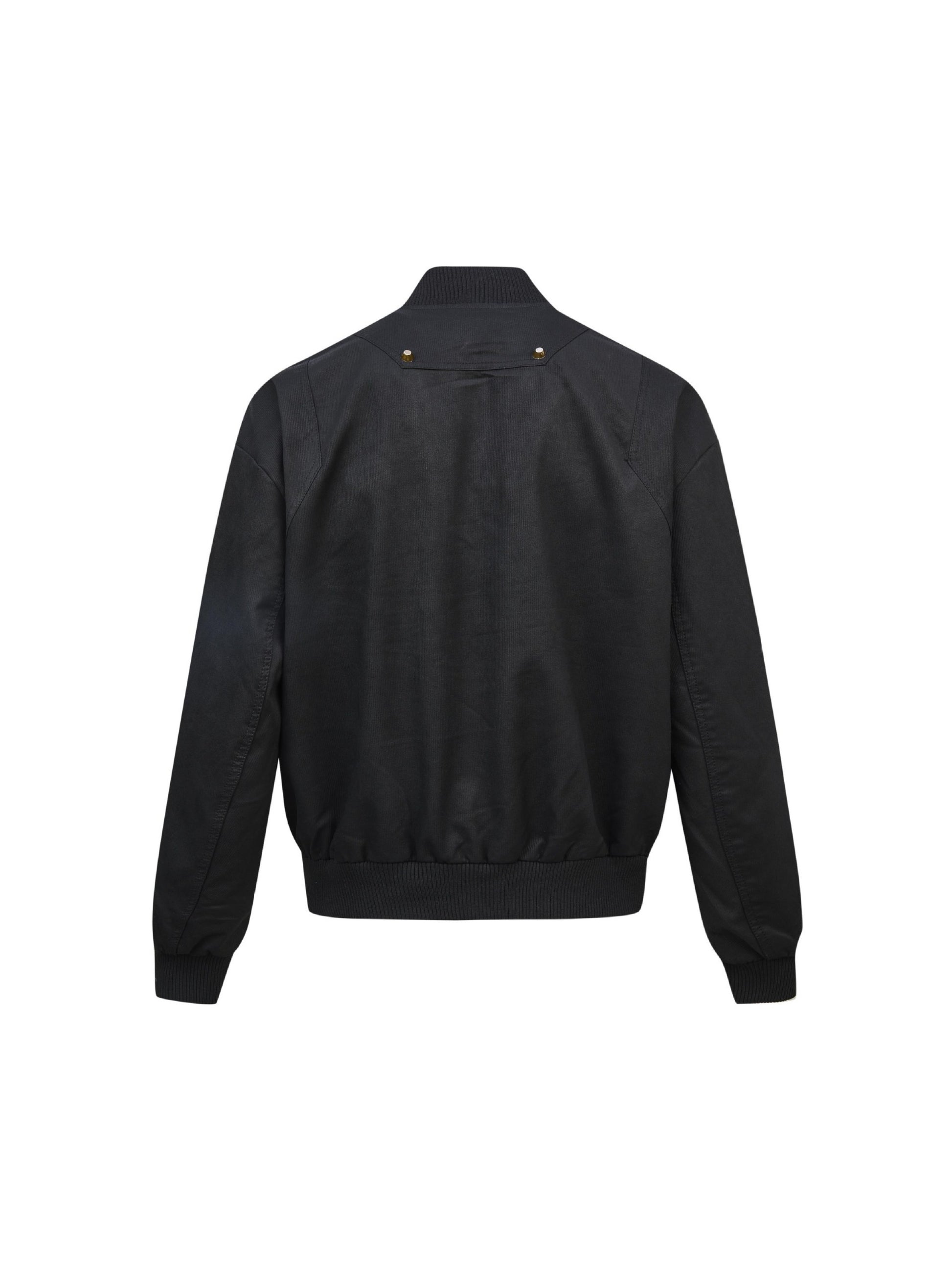 Vintage Layered Deconstructed Zip-up Jacket